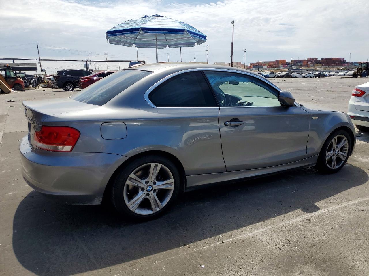 2012 Bmw 128 I Silver vin: WBAUP9C56CVL91362