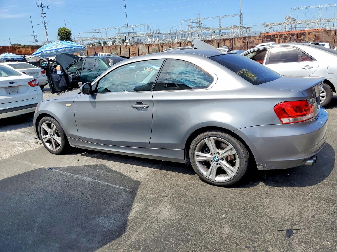2012 Bmw 128 I Silver vin: WBAUP9C56CVL91362