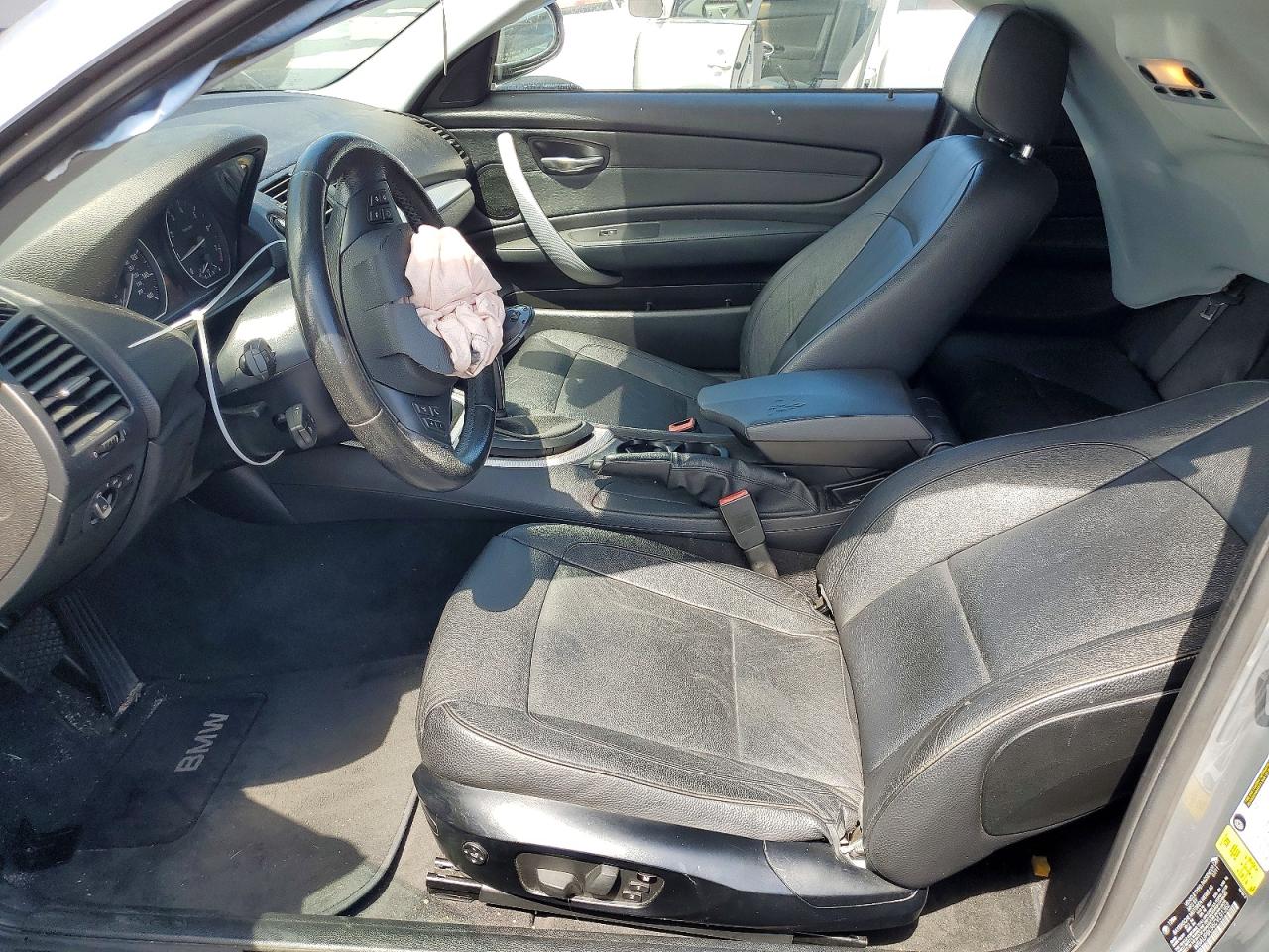 2012 Bmw 128 I Silver vin: WBAUP9C56CVL91362