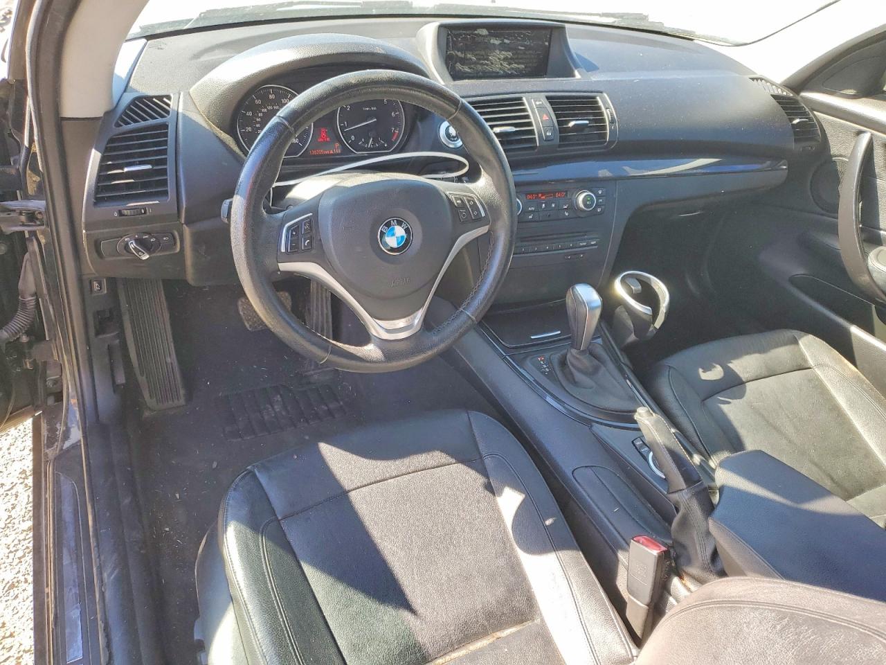 2013 Bmw 128 I Black vin: WBAUP9C56DVS95068