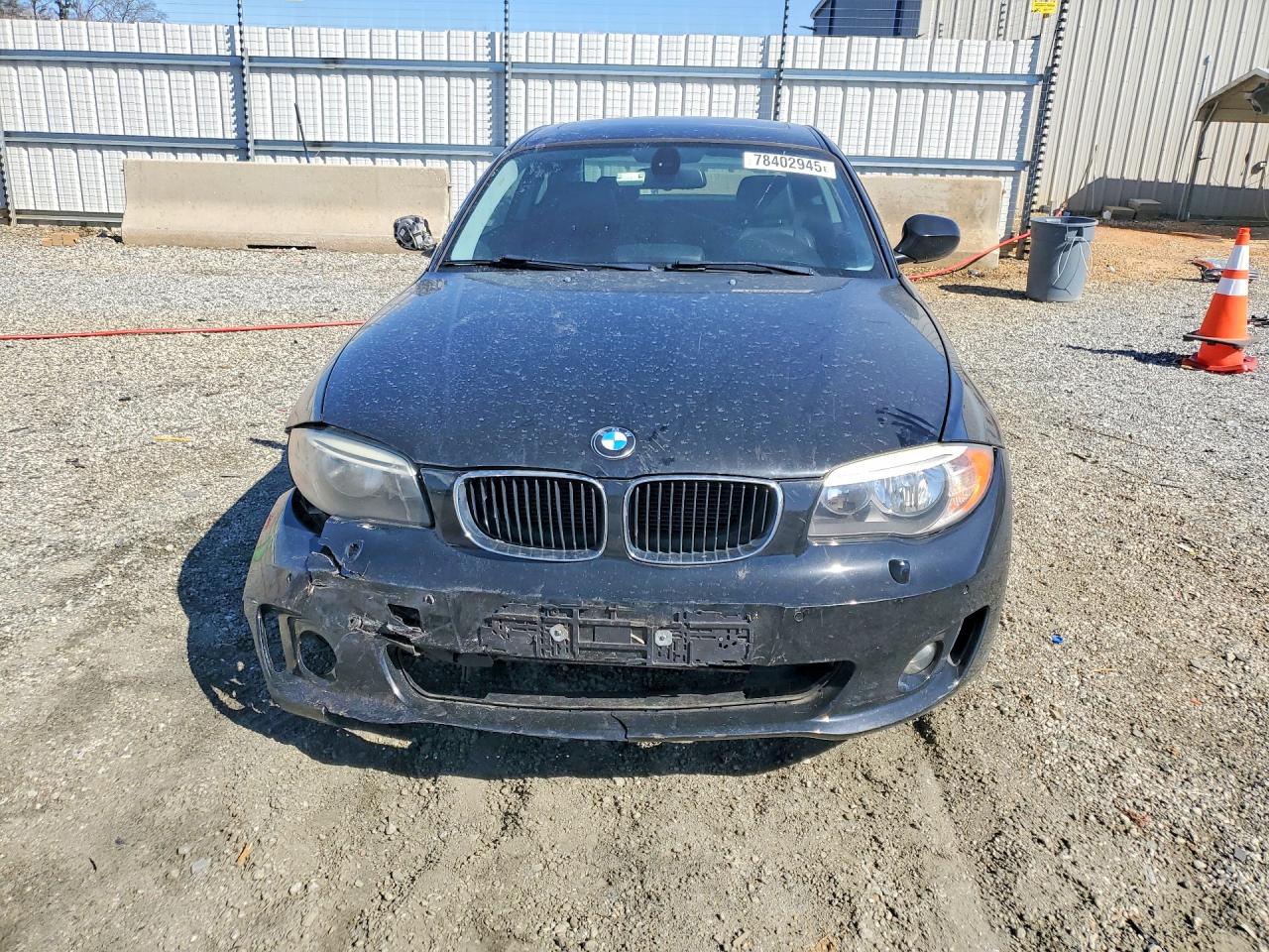 2013 Bmw 128 I Black vin: WBAUP9C56DVS95068