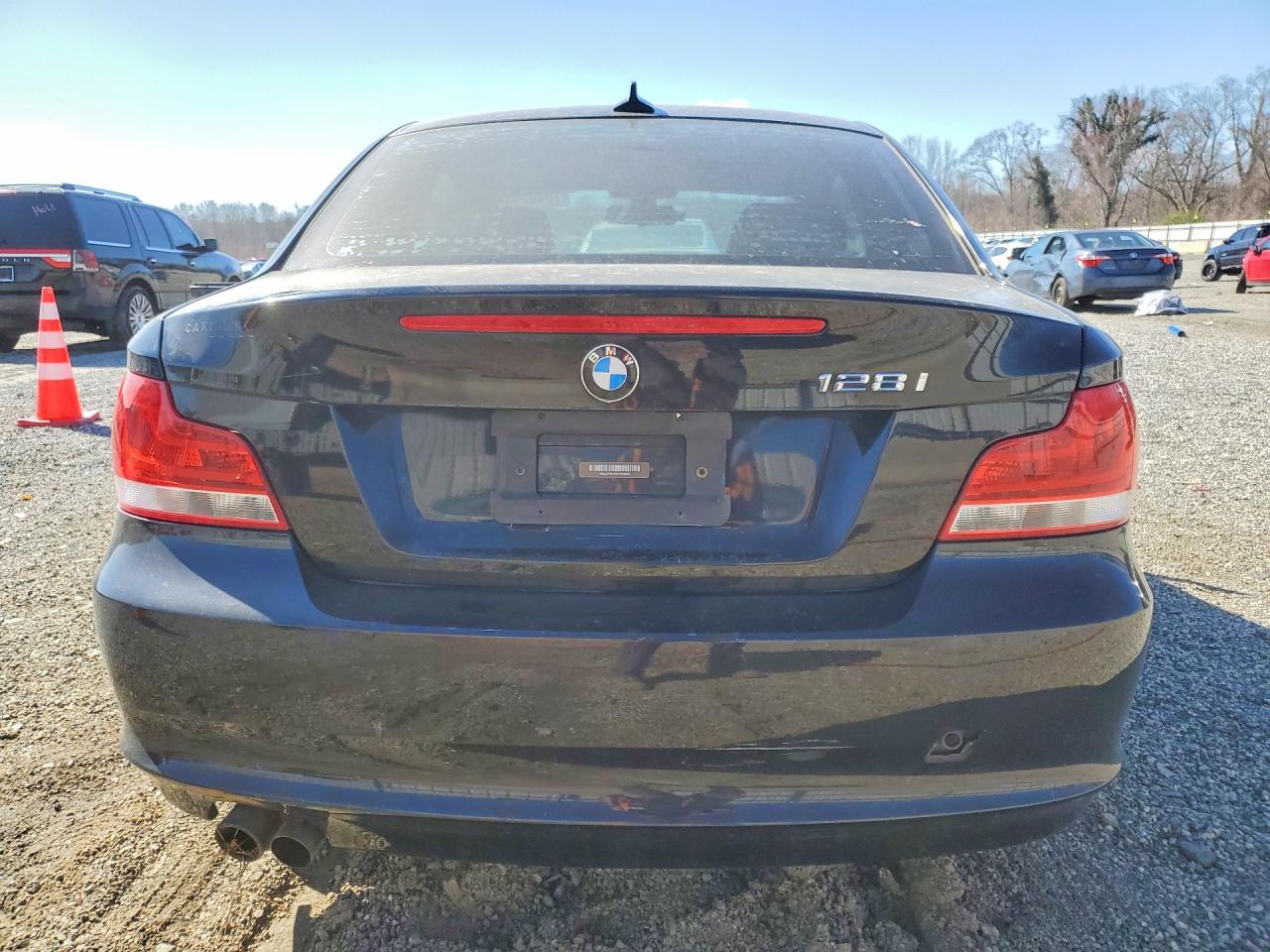2013 Bmw 128 I Black vin: WBAUP9C56DVS95068