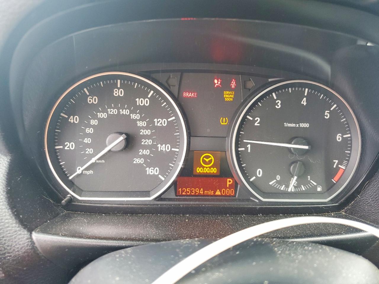 2010 Bmw 128 I Silver vin: WBAUP9C57AVF49403