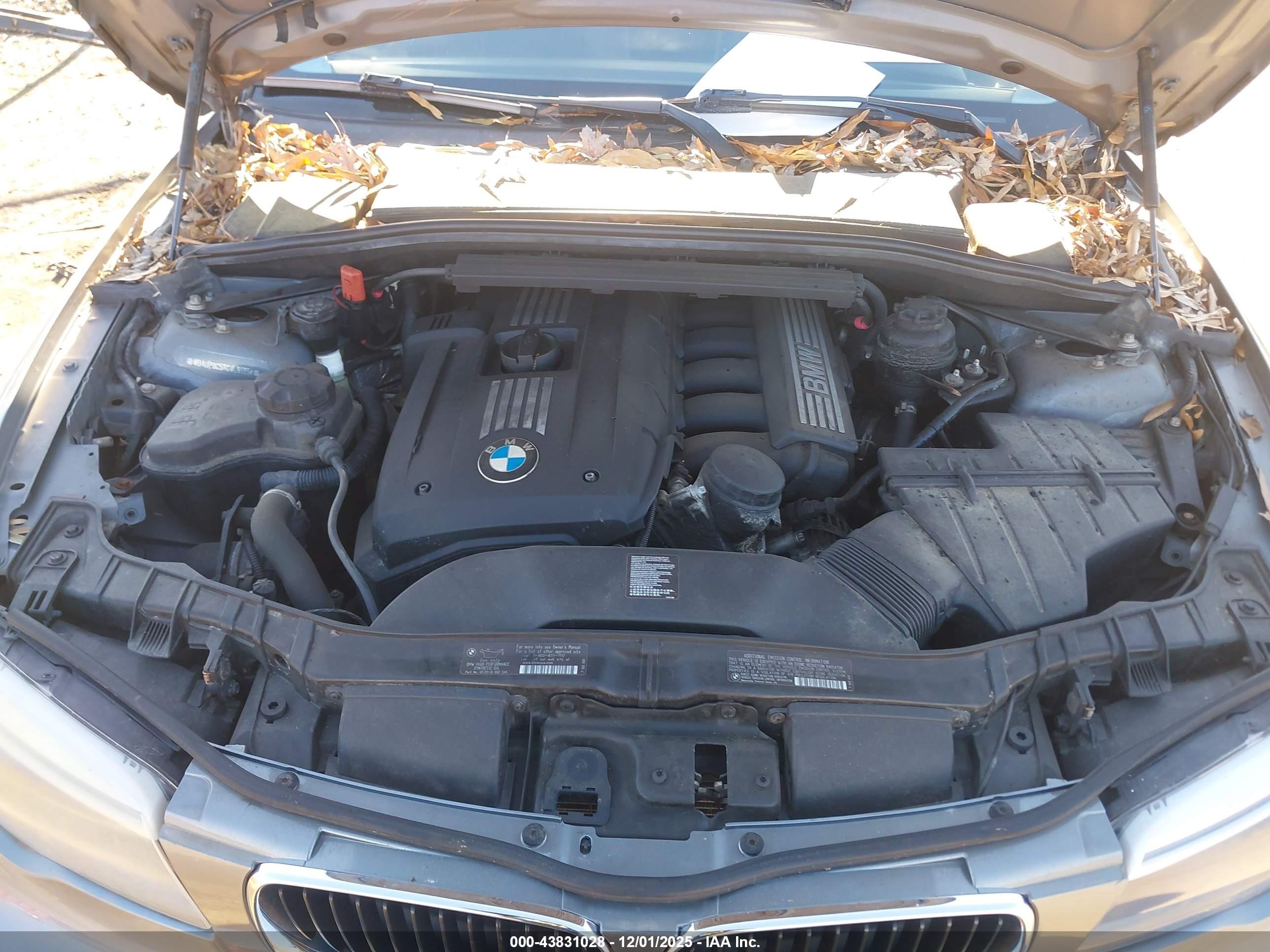 2012 Bmw 128i   Gray vin: WBAUP9C57CVL91354