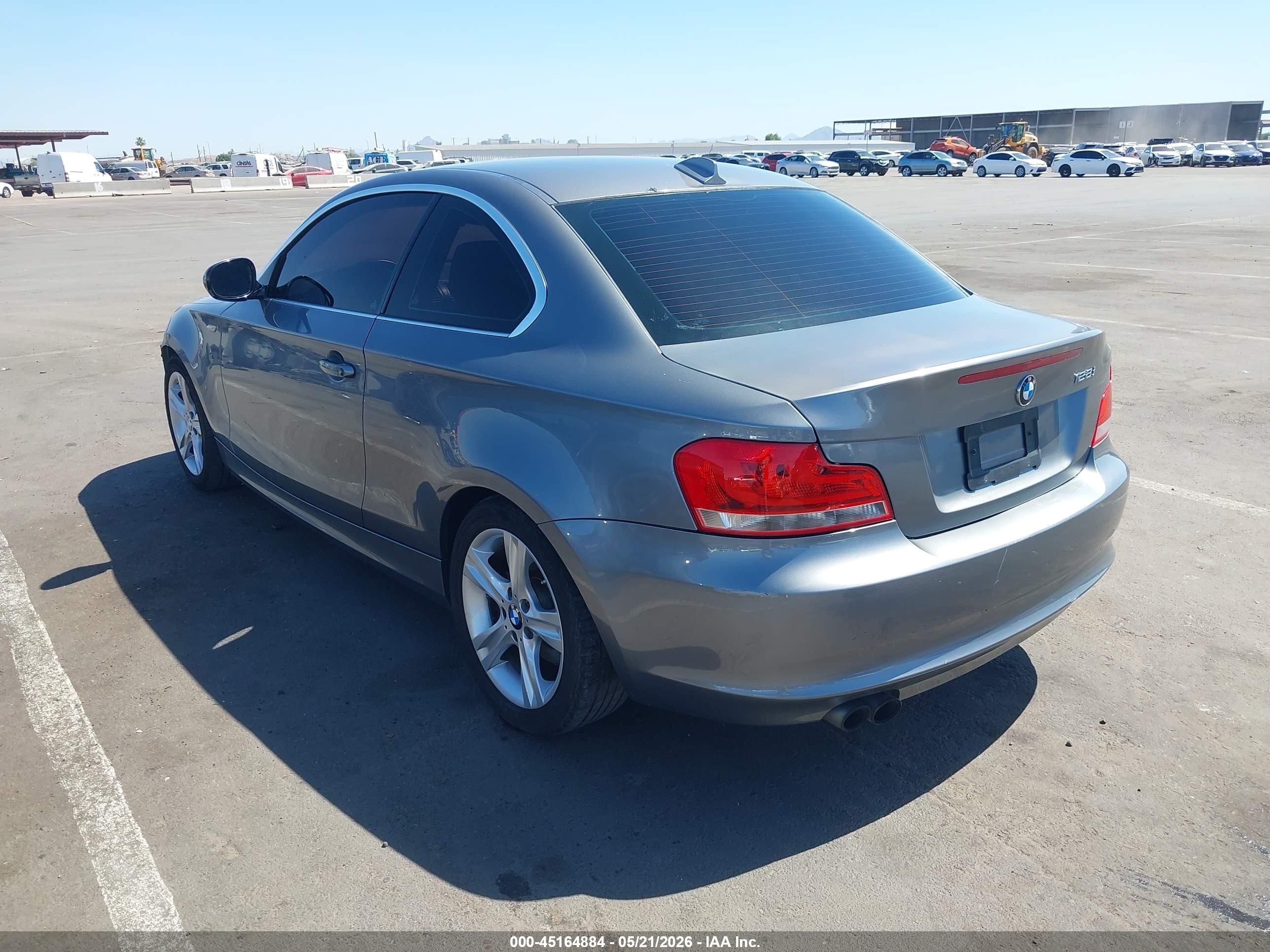 2013 Bmw 128i   Gray vin: WBAUP9C57DVS94902