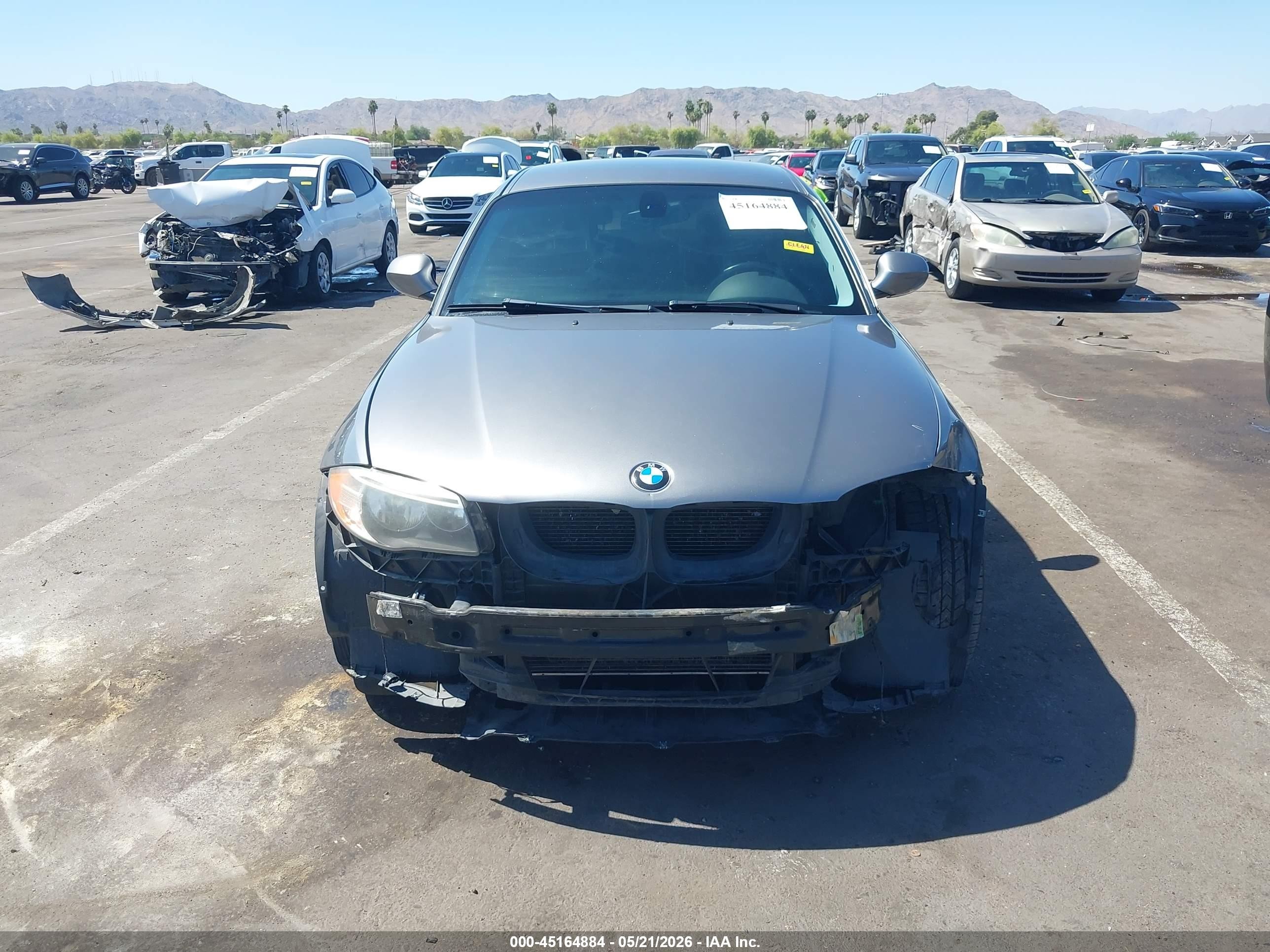 2013 Bmw 128i   Gray vin: WBAUP9C57DVS94902