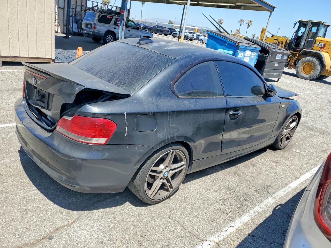 2010 Bmw 128 I Black vin: WBAUP9C58AVF46185