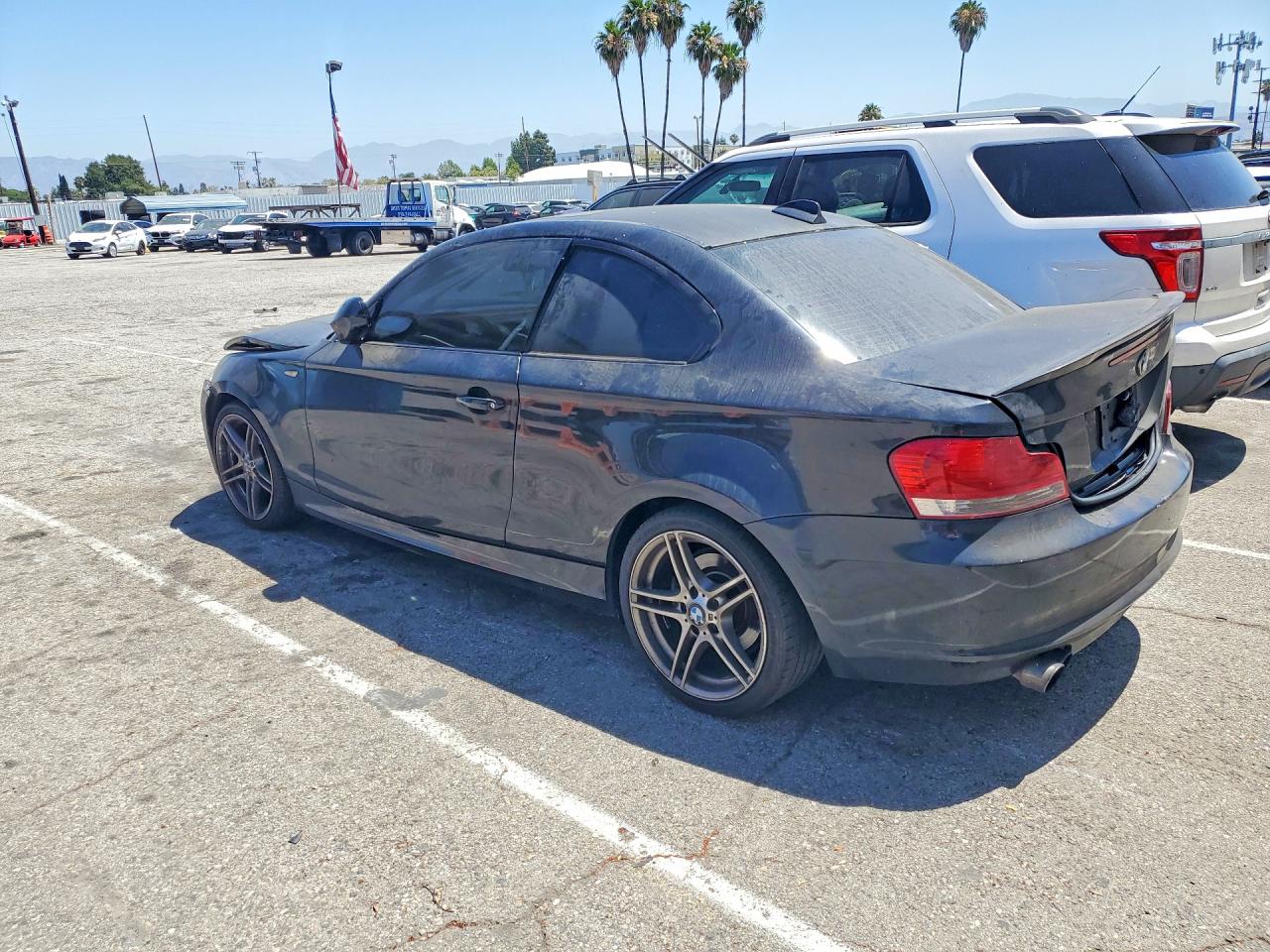 2010 Bmw 128 I Black vin: WBAUP9C58AVF46185