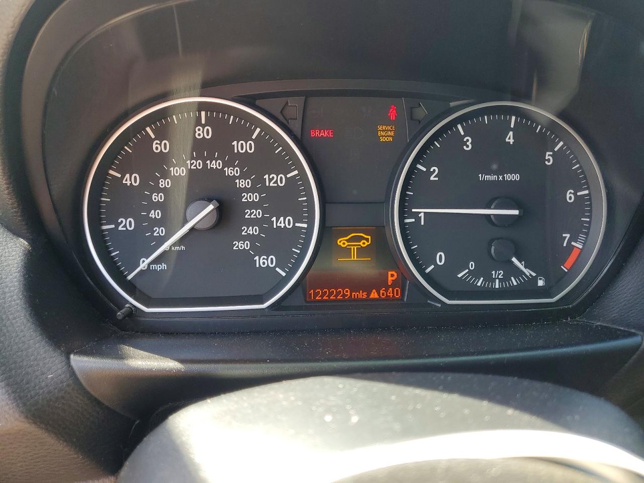 2013 Bmw 128 I White vin: WBAUP9C58DVS94648
