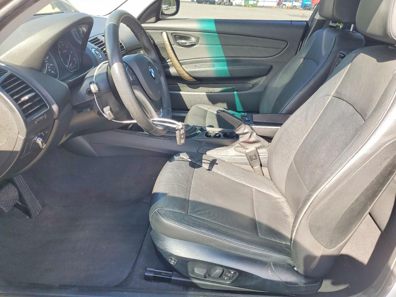 2013 Bmw 128 I White vin: WBAUP9C58DVS94648