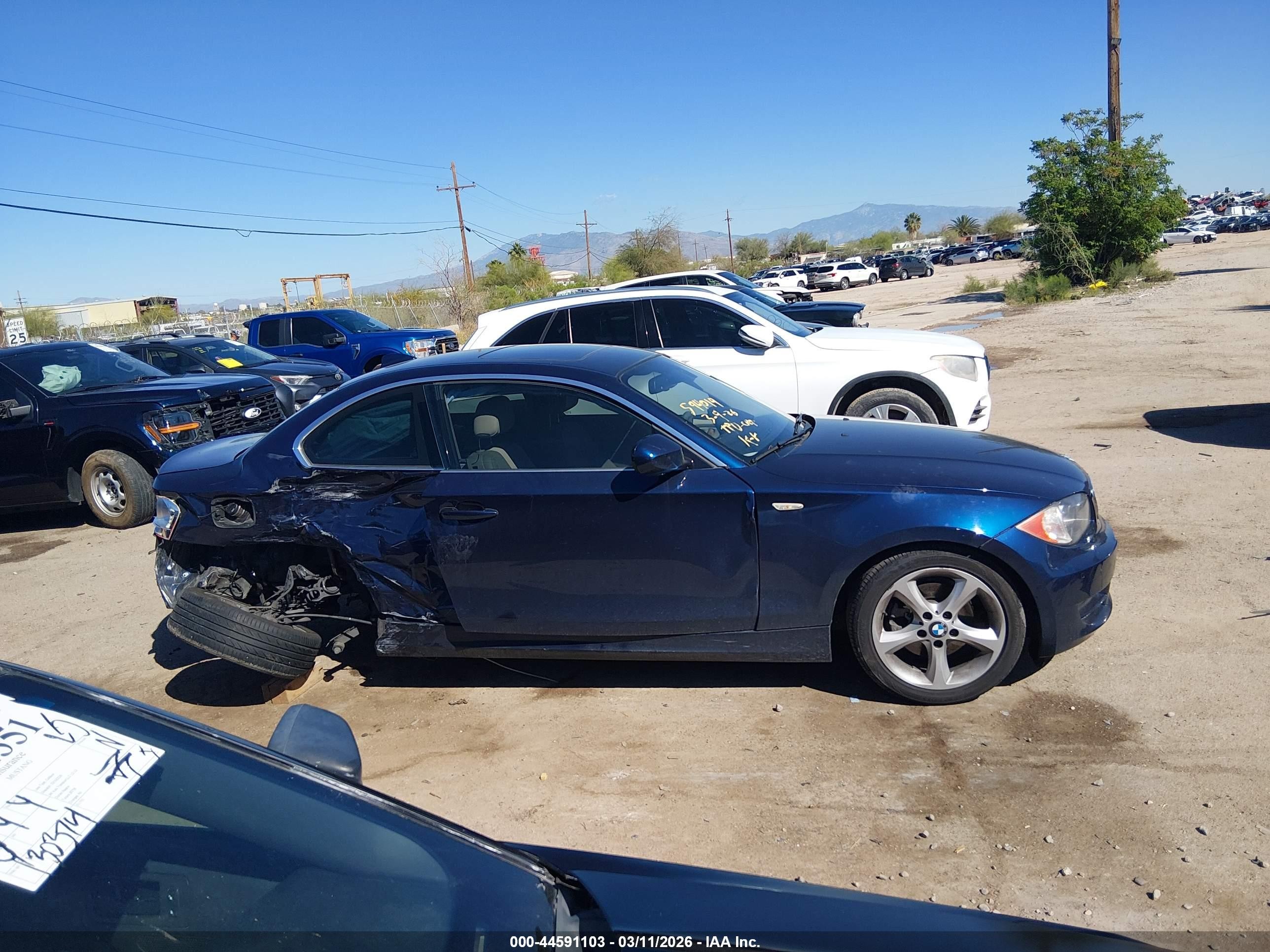 2010 Bmw 128i   Brown vin: WBAUP9C59AVL89229