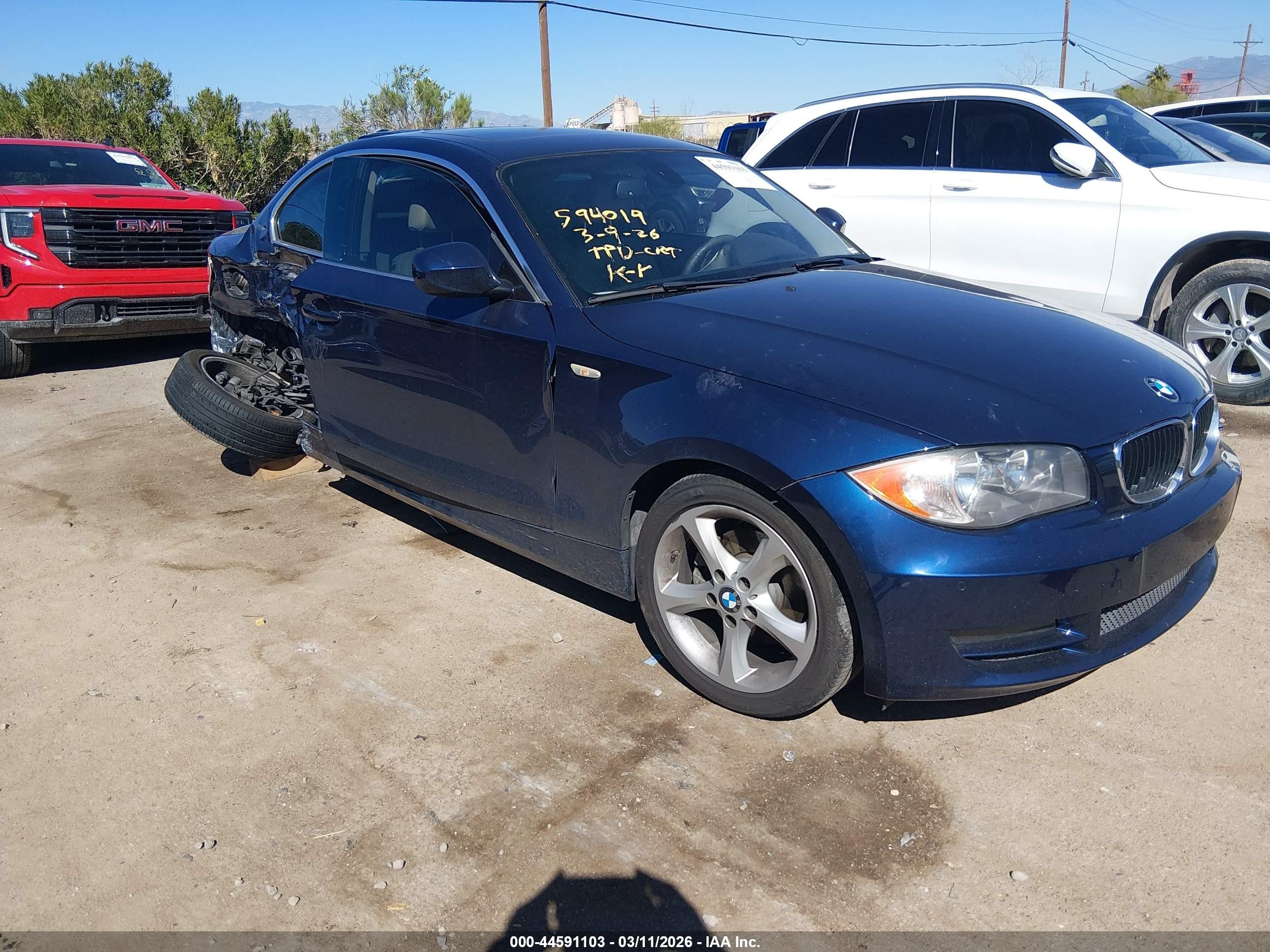 2010 Bmw 128i   Brown vin: WBAUP9C59AVL89229
