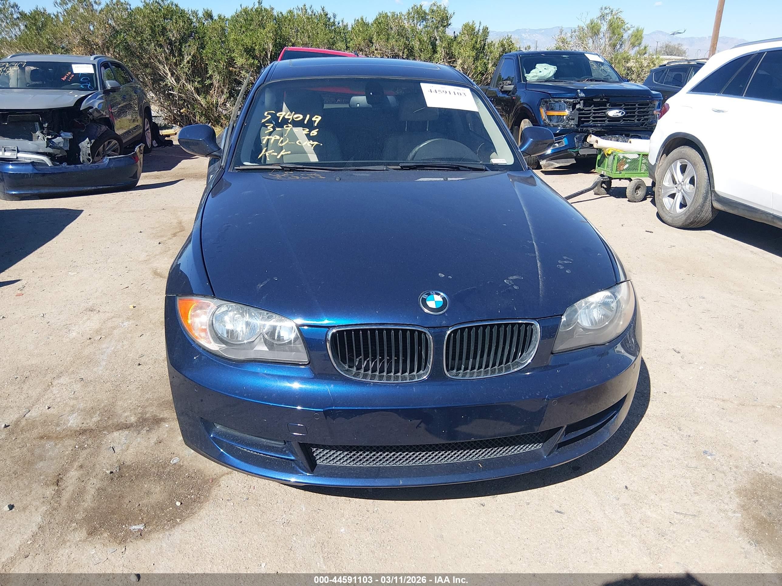 2010 Bmw 128i   Brown vin: WBAUP9C59AVL89229