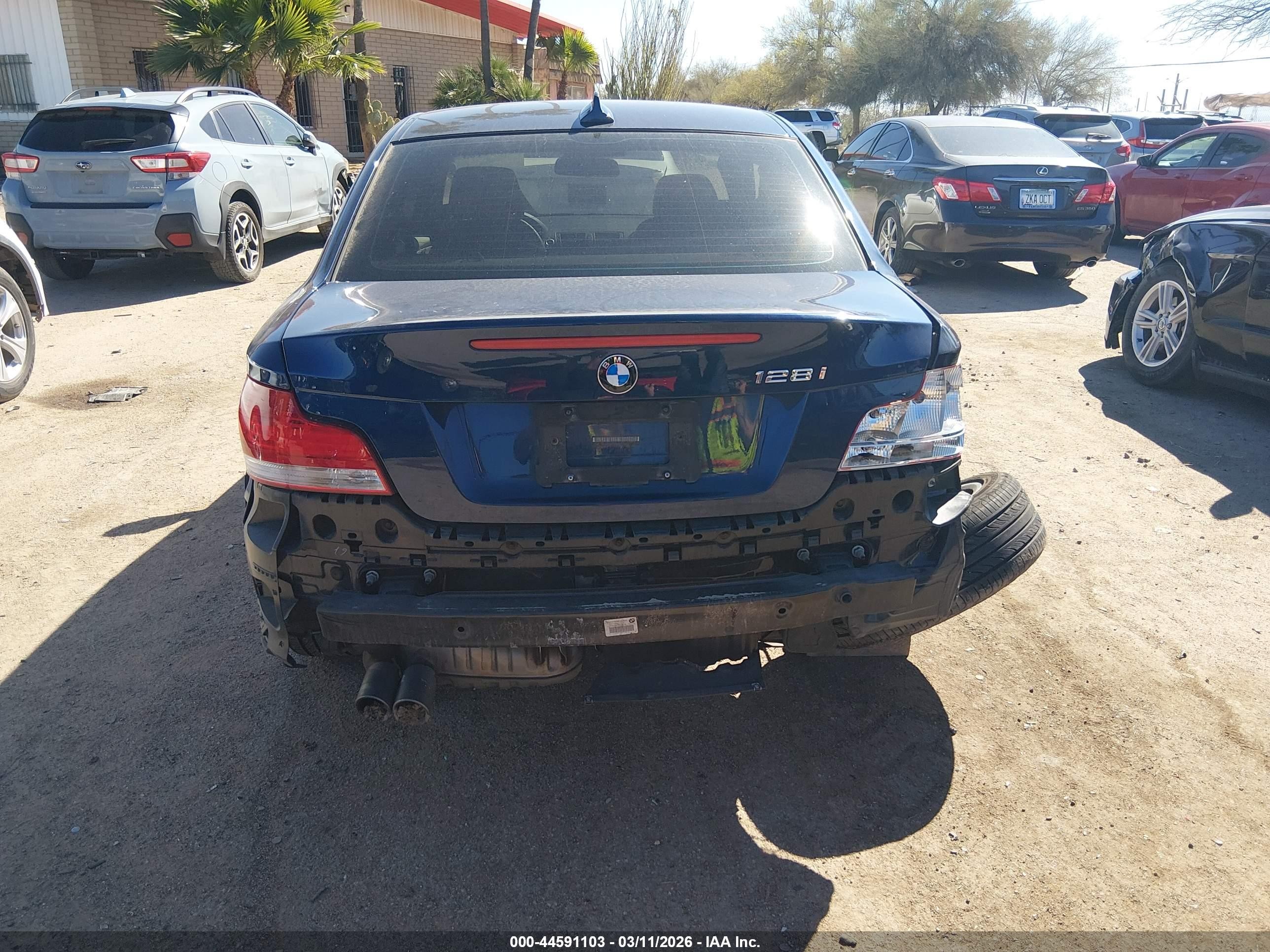 2010 Bmw 128i   Brown vin: WBAUP9C59AVL89229