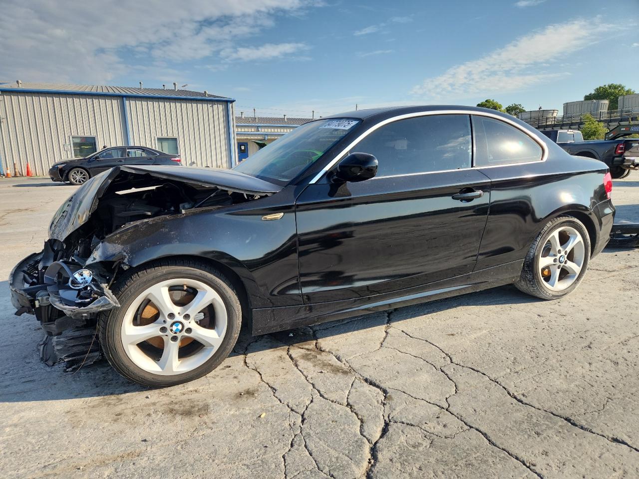 2011 Bmw 128 I Black vin: WBAUP9C59BVL90219