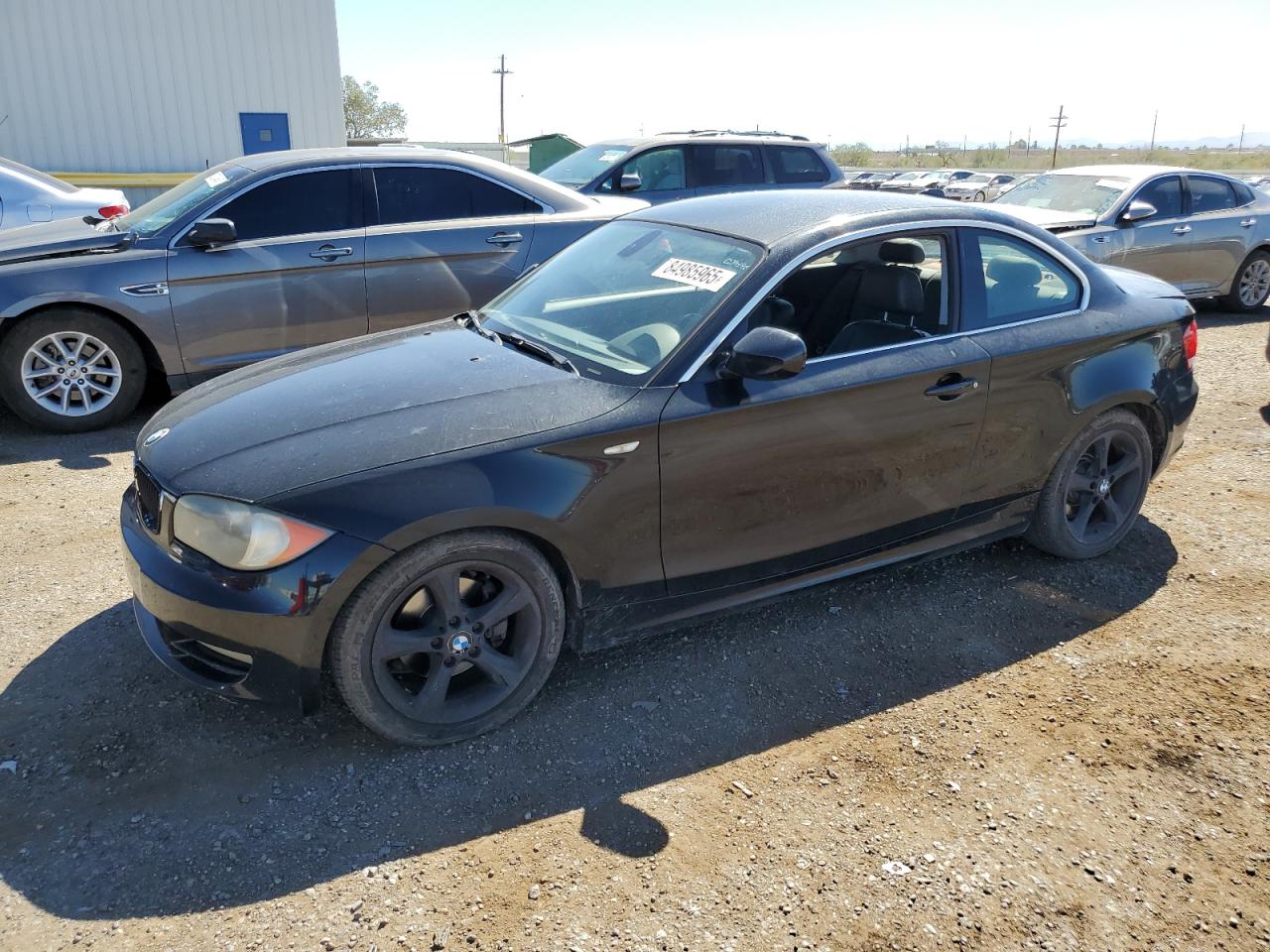 2011 Bmw 128 I Black vin: WBAUP9C59BVL90432