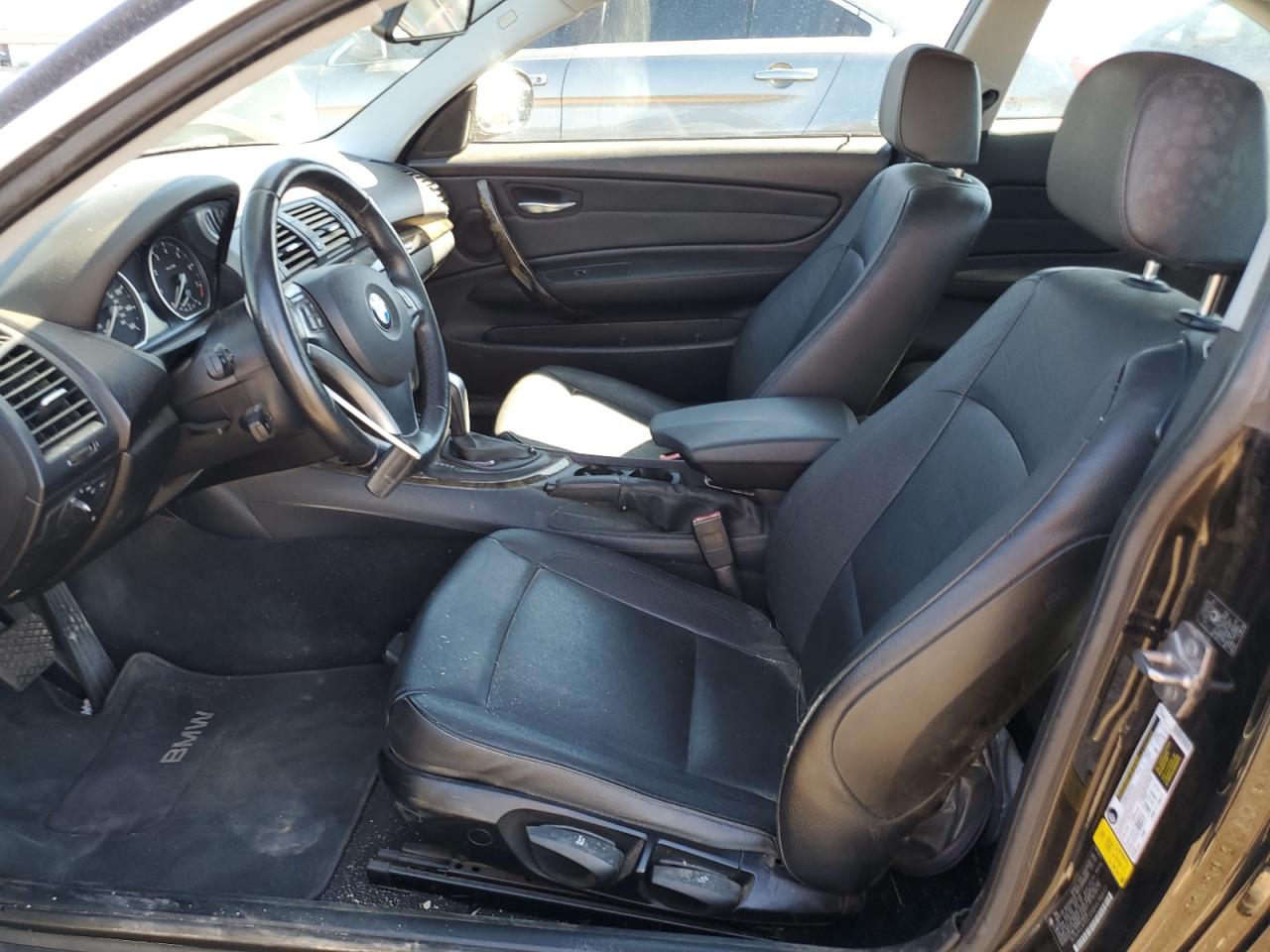 2011 Bmw 128 I Black vin: WBAUP9C59BVL90432