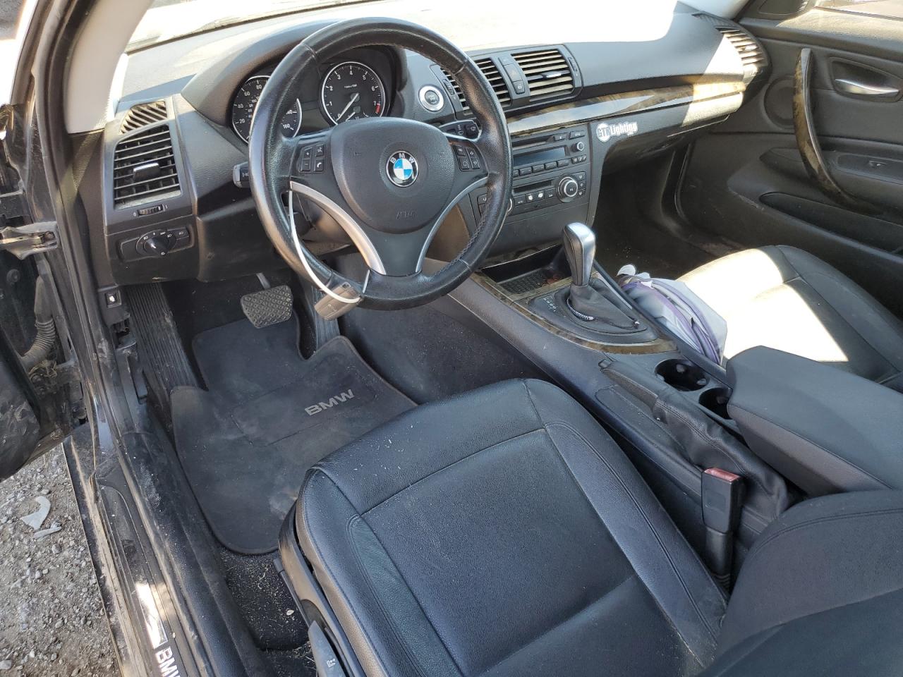 2011 Bmw 128 I Black vin: WBAUP9C59BVL90432