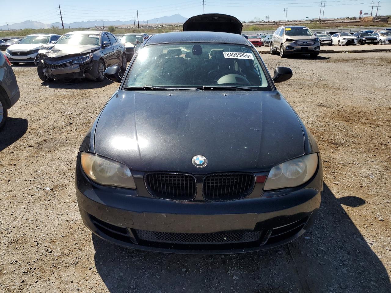 2011 Bmw 128 I Black vin: WBAUP9C59BVL90432
