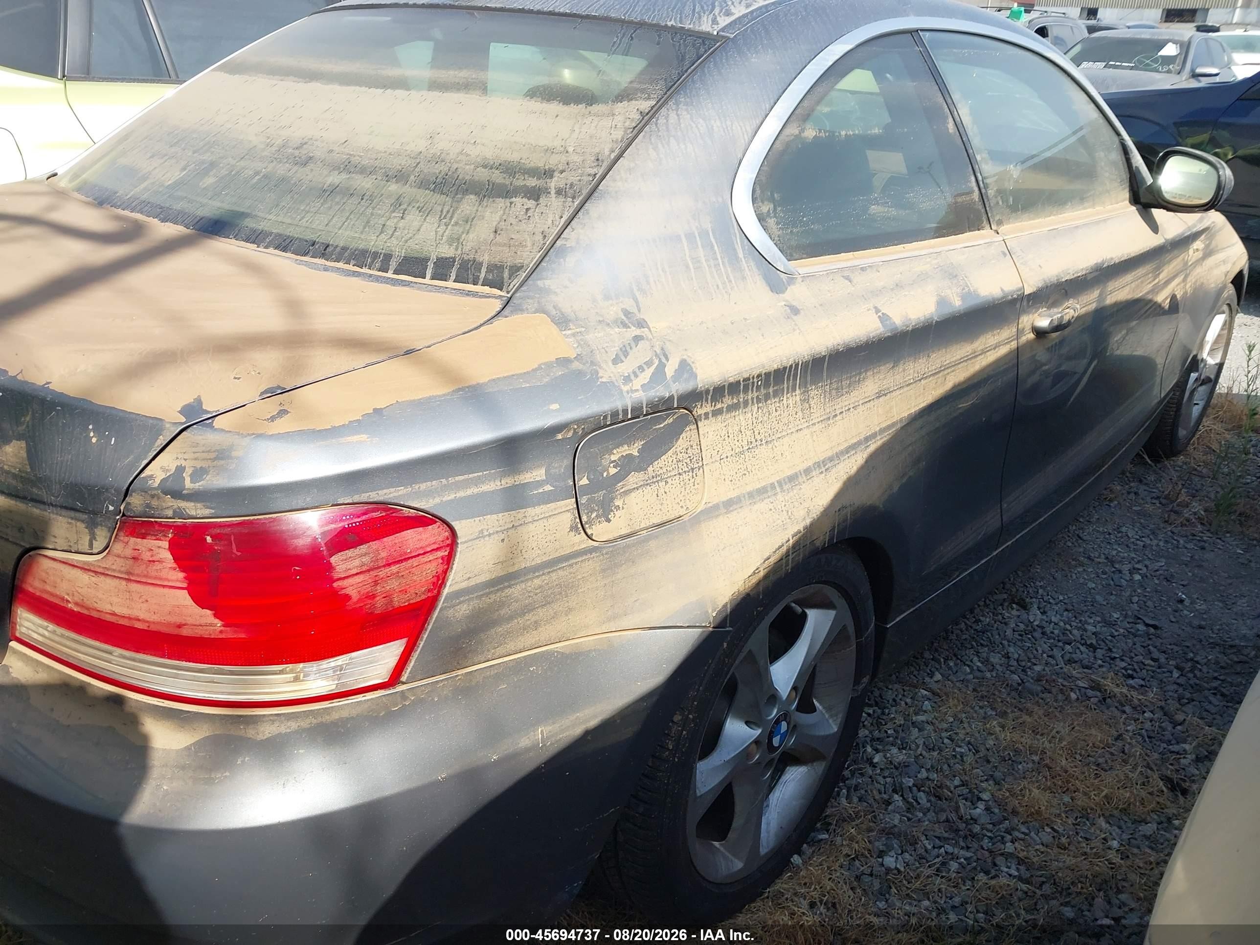 2011 Bmw 128i   Серебряный vin: WBAUP9C5XBVL89550