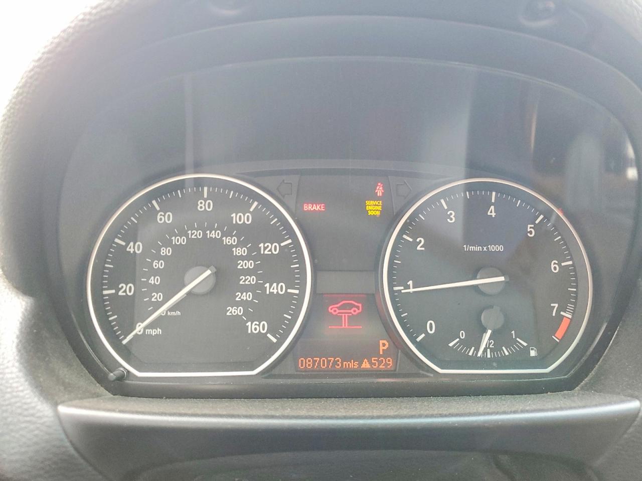 2012 Bmw 128 I Beige vin: WBAUP9C5XCVL91655