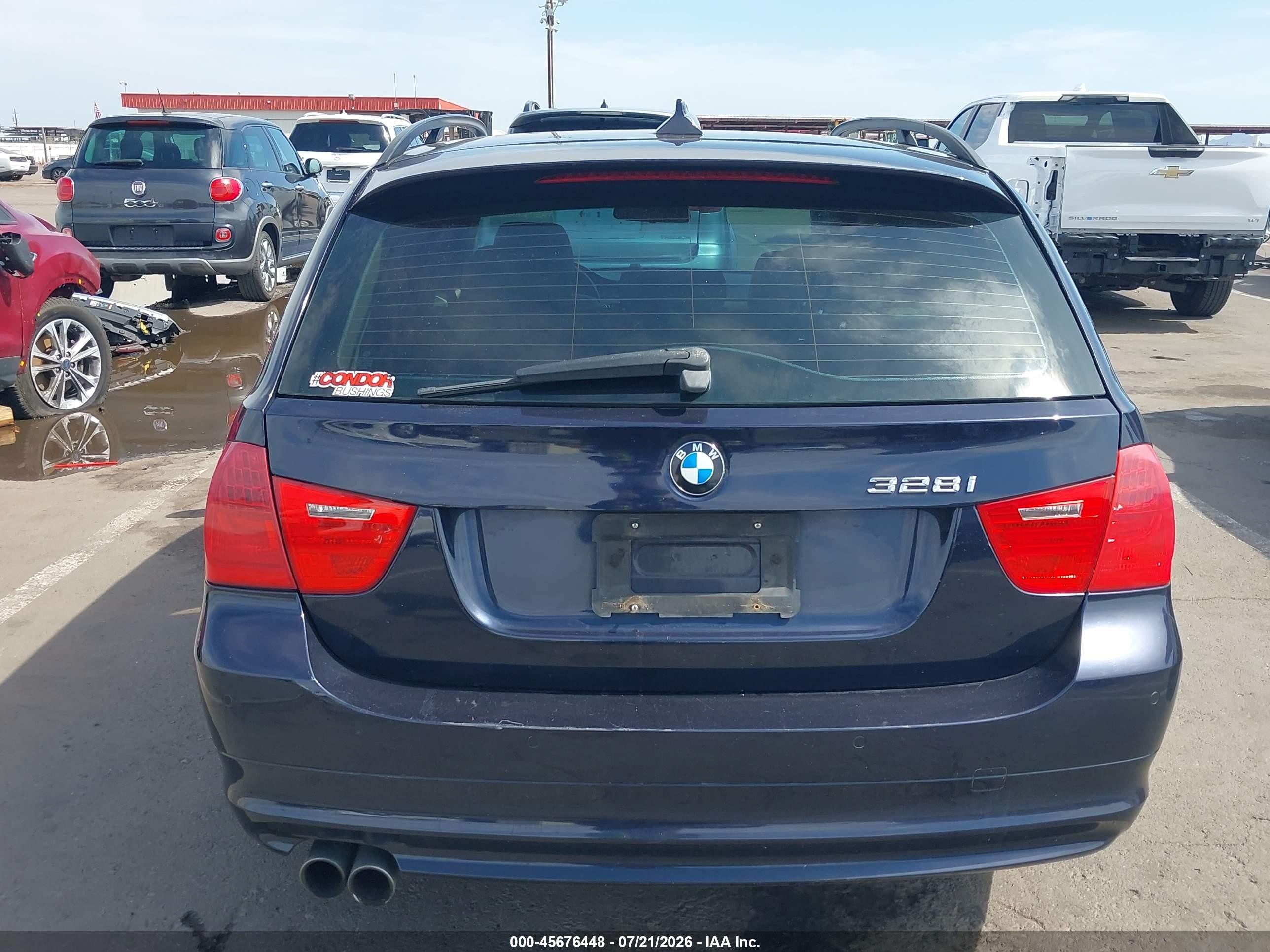 2009 Bmw 328i Blue vin: WBAUT93559A191214