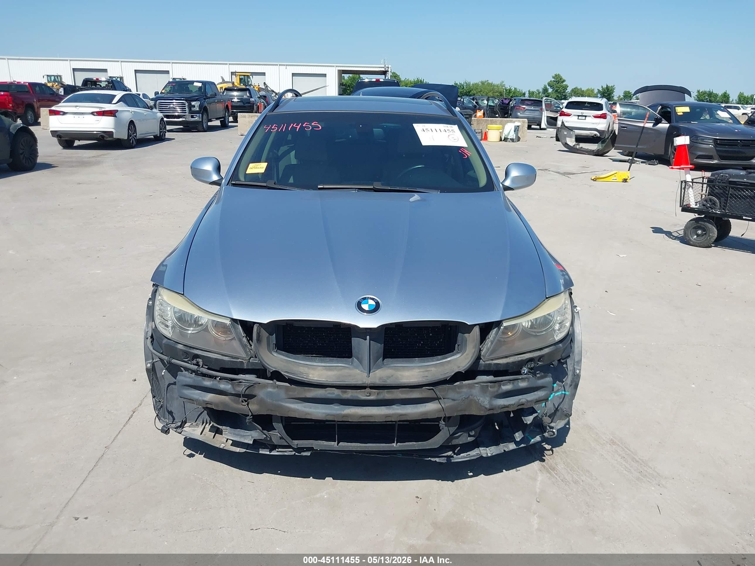 2009 Bmw 328i   Silver vin: WBAUT93599A190759