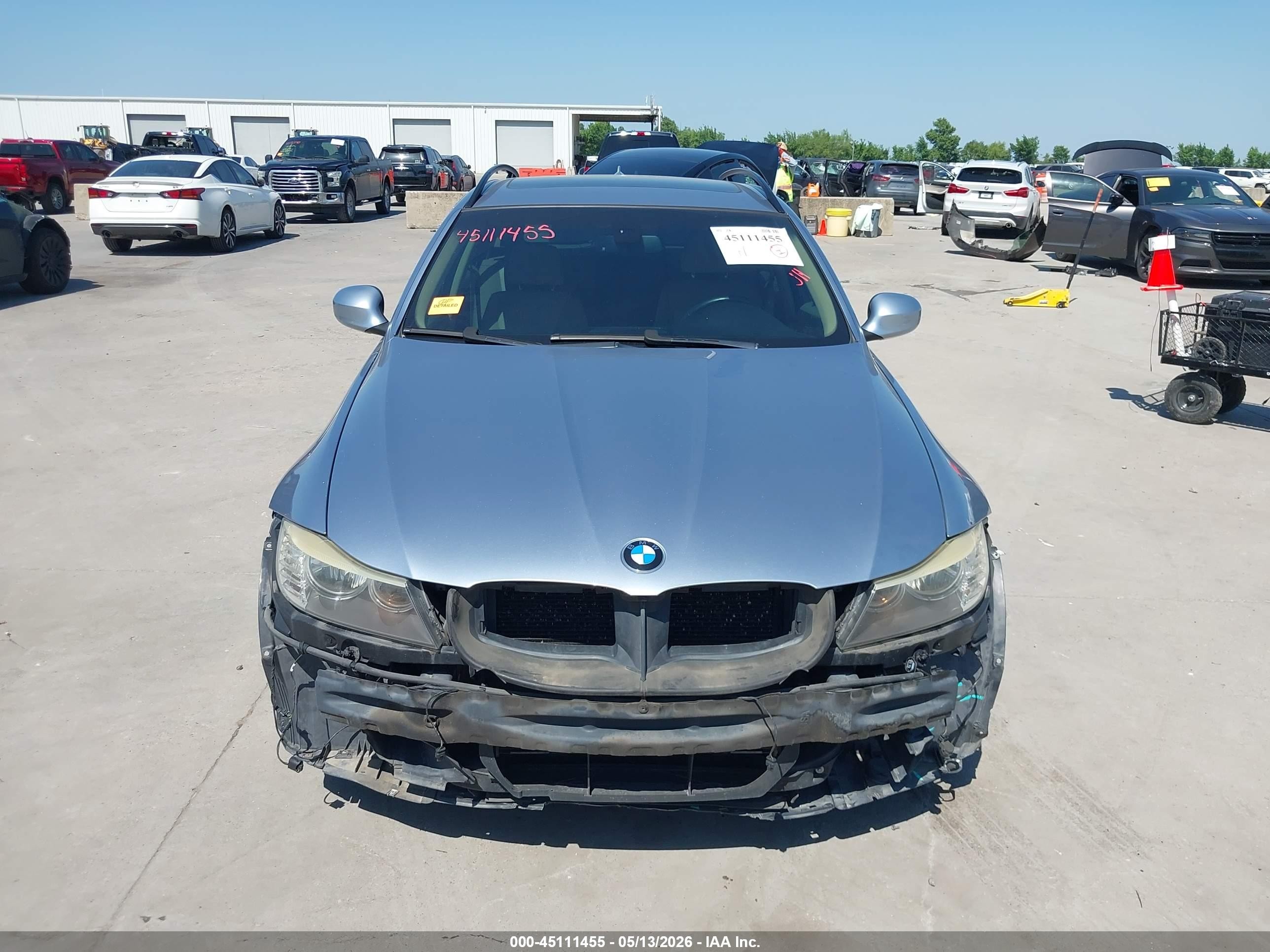 2009 Bmw 328i   Silver vin: WBAUT93599A190759