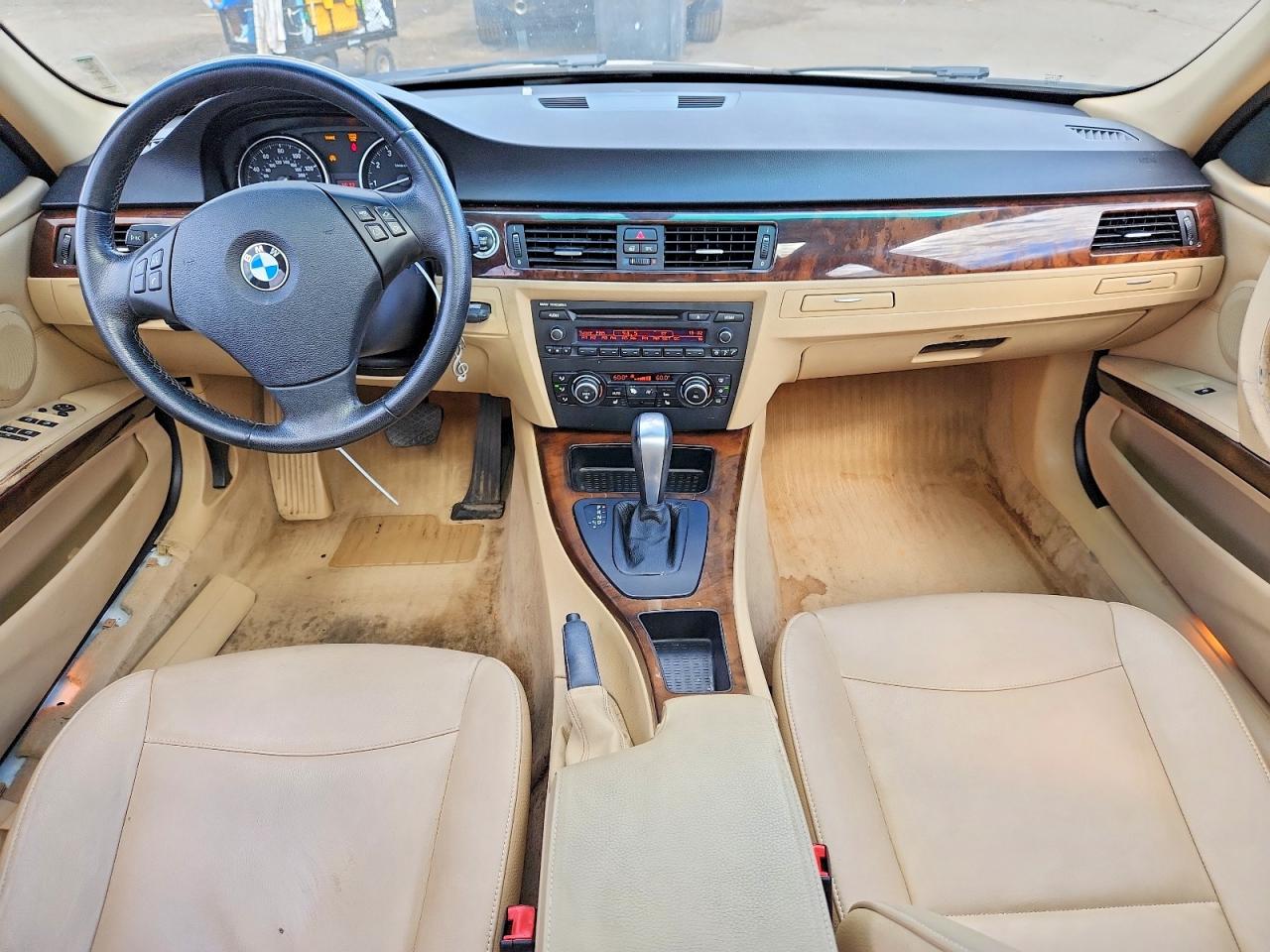 2011 Bmw 328 I White vin: WBAUT9C54BA191467