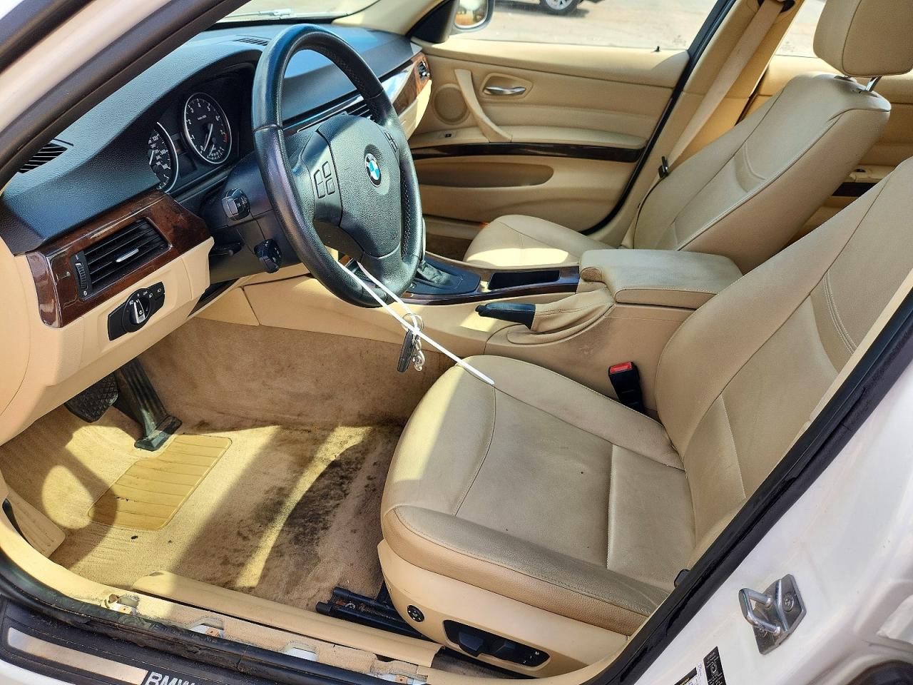 2011 Bmw 328 I White vin: WBAUT9C54BA191467