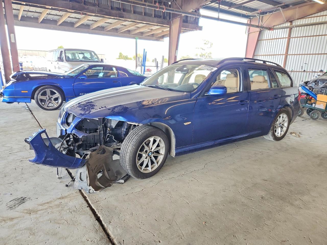 2010 Bmw 328 I Blue vin: WBAUT9C59AA191365
