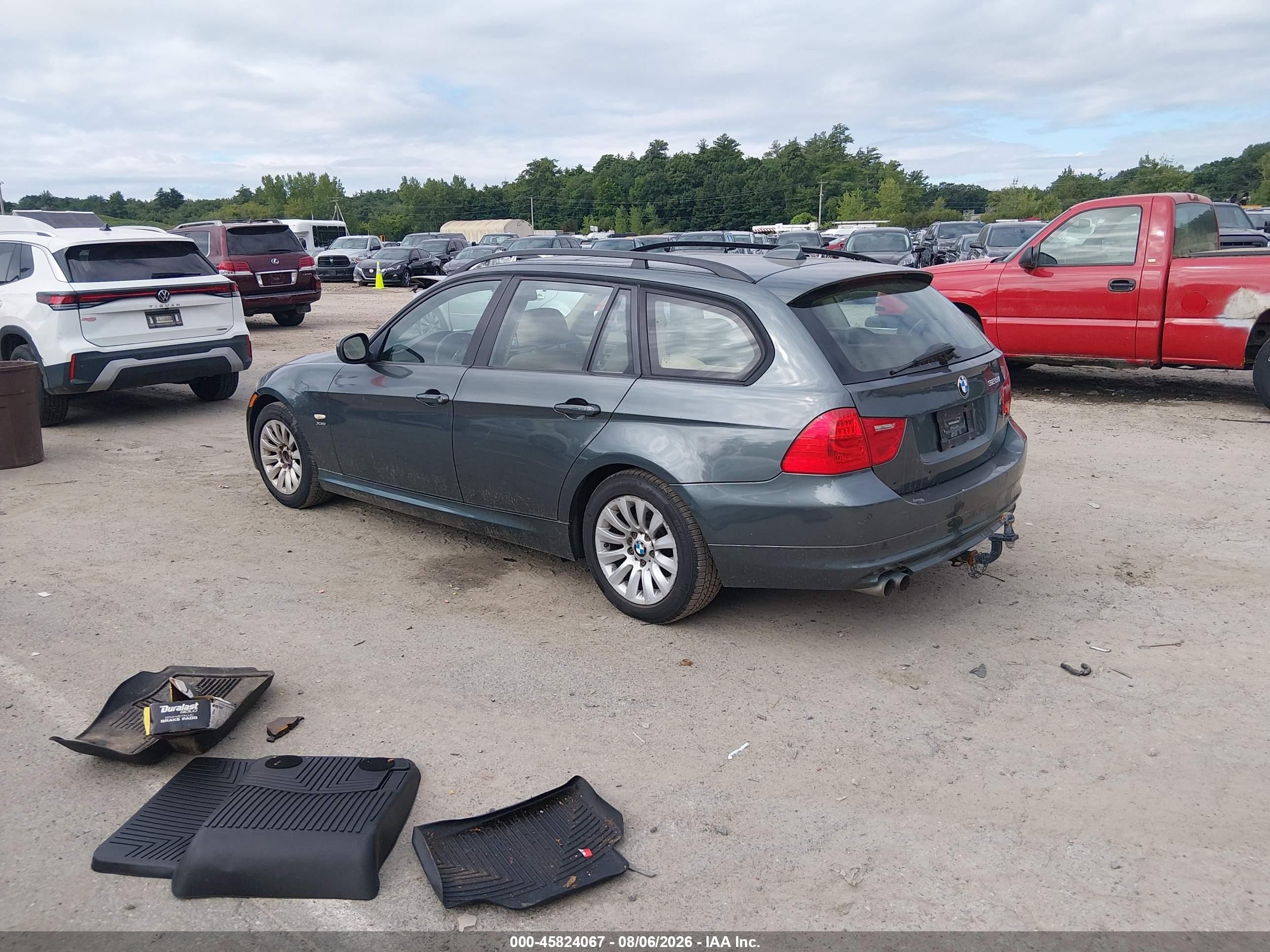 2009 Bmw 328i Xdrive Teal vin: WBAUU33519A540430