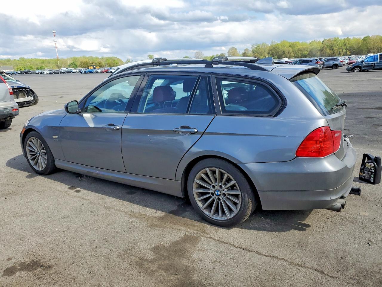 2009 Bmw 328 Xit Silver vin: WBAUU33539A544611