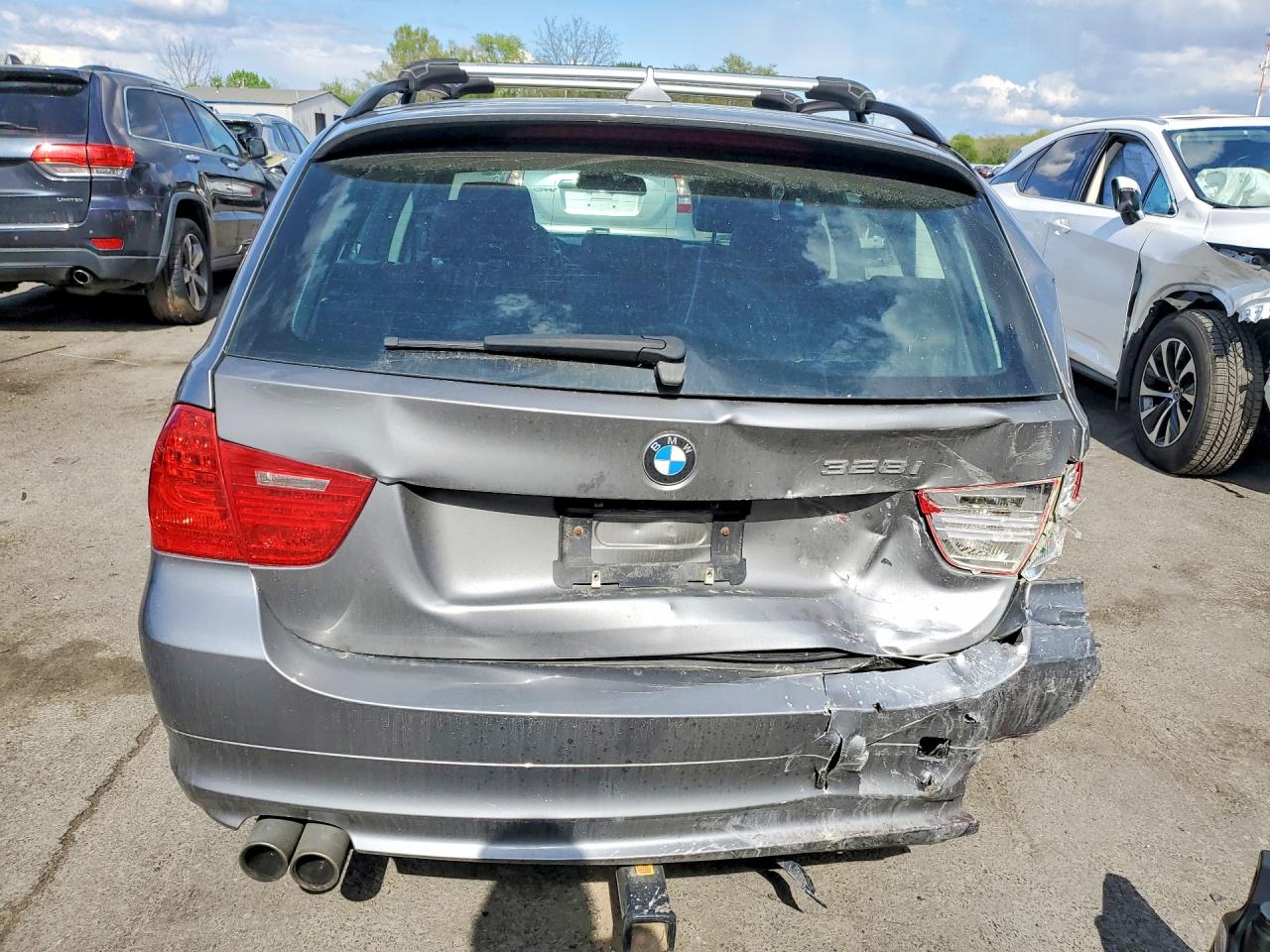 2009 Bmw 328 Xit Silver vin: WBAUU33539A544611