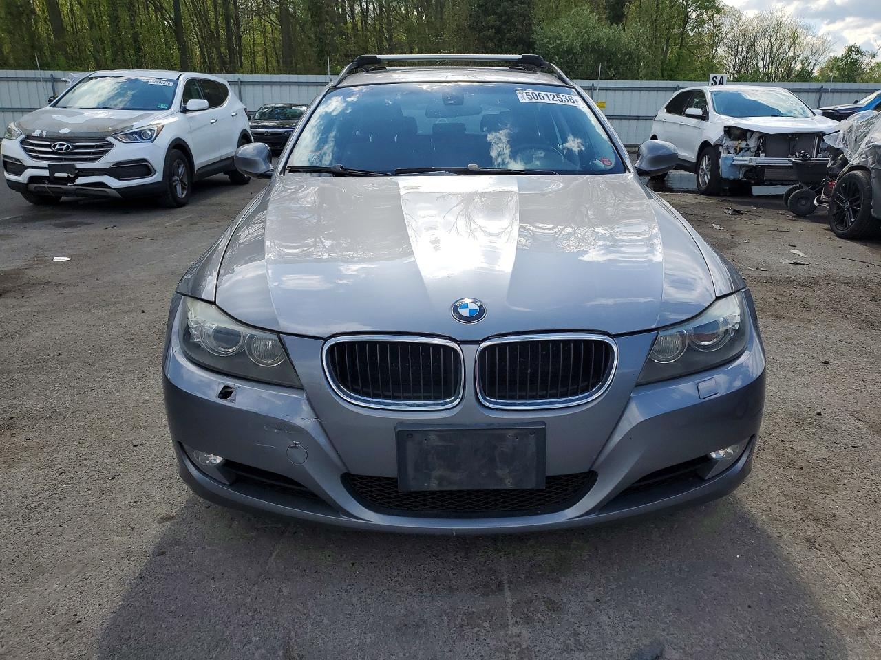 2009 Bmw 328 Xit Silver vin: WBAUU33539A544611