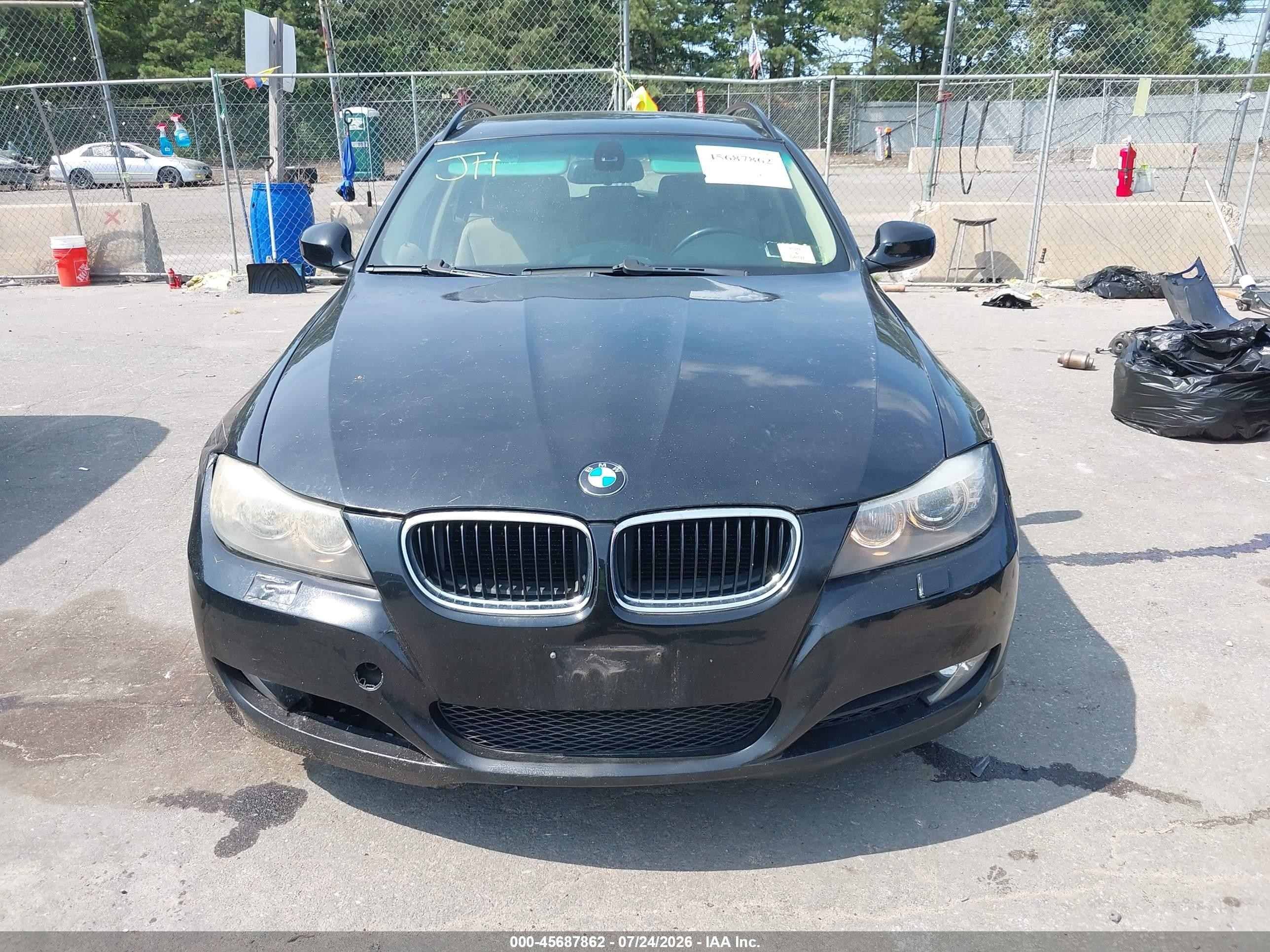 2009 Bmw 328i Xdrive Черный vin: WBAUU33599A540496