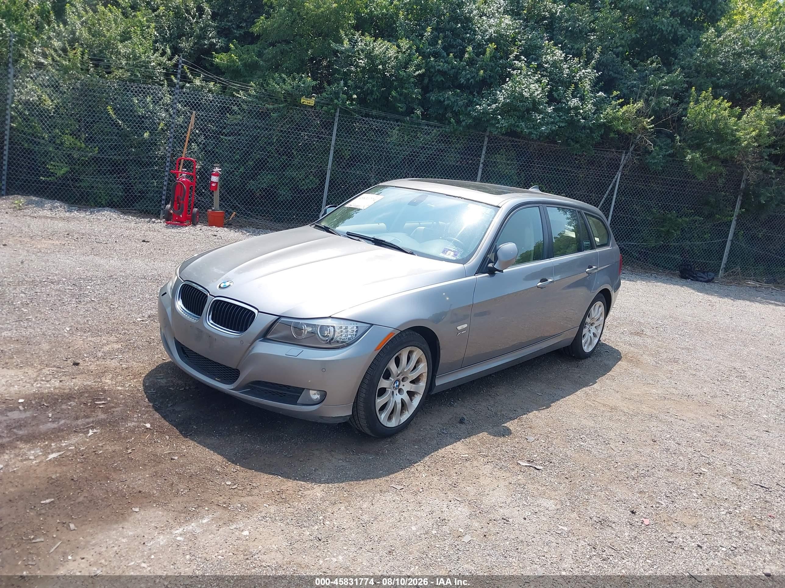 2012 Bmw 328i Xdrive Gray vin: WBAUU3C52CA543568
