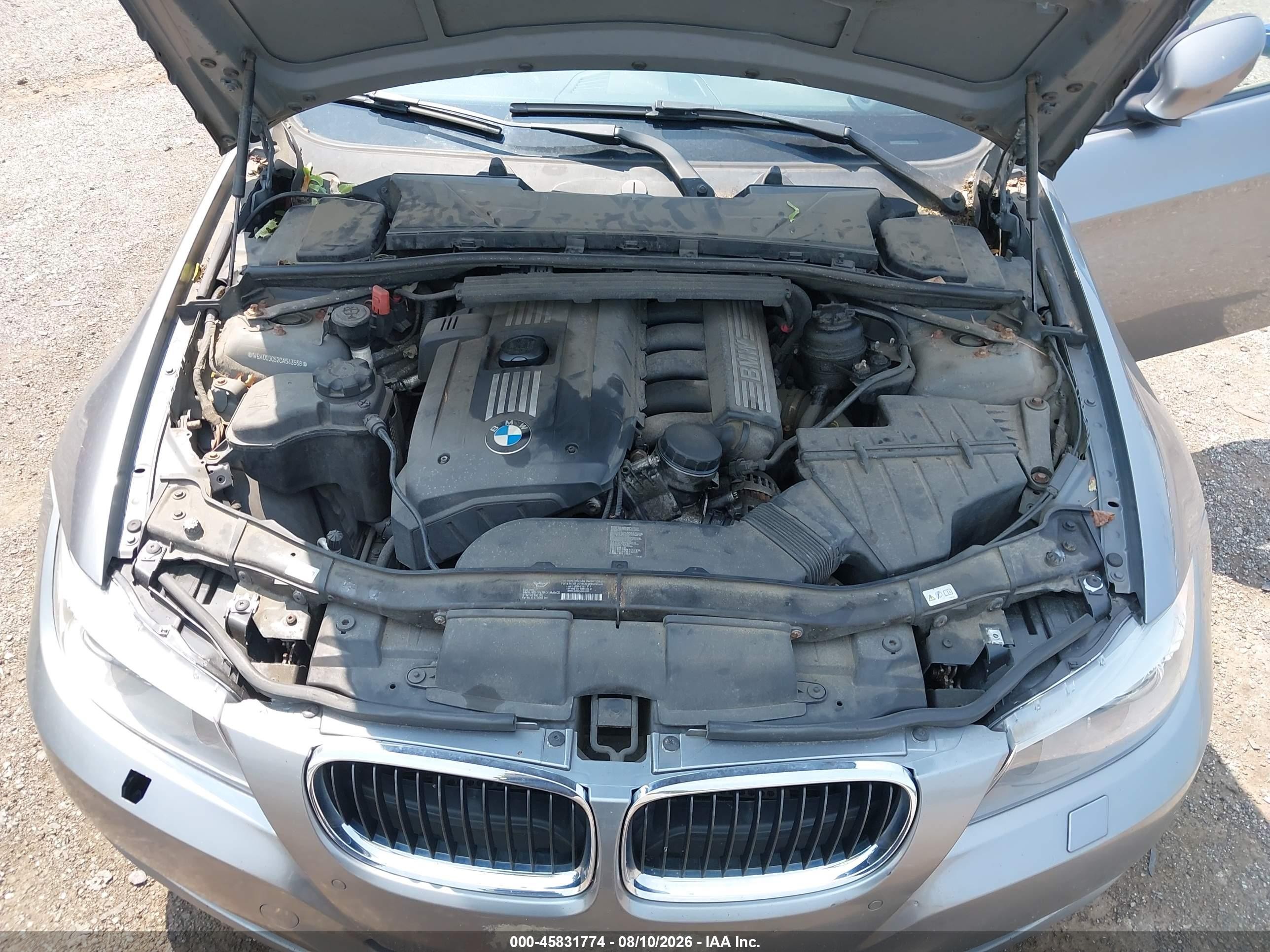 2012 Bmw 328i Xdrive Gray vin: WBAUU3C52CA543568
