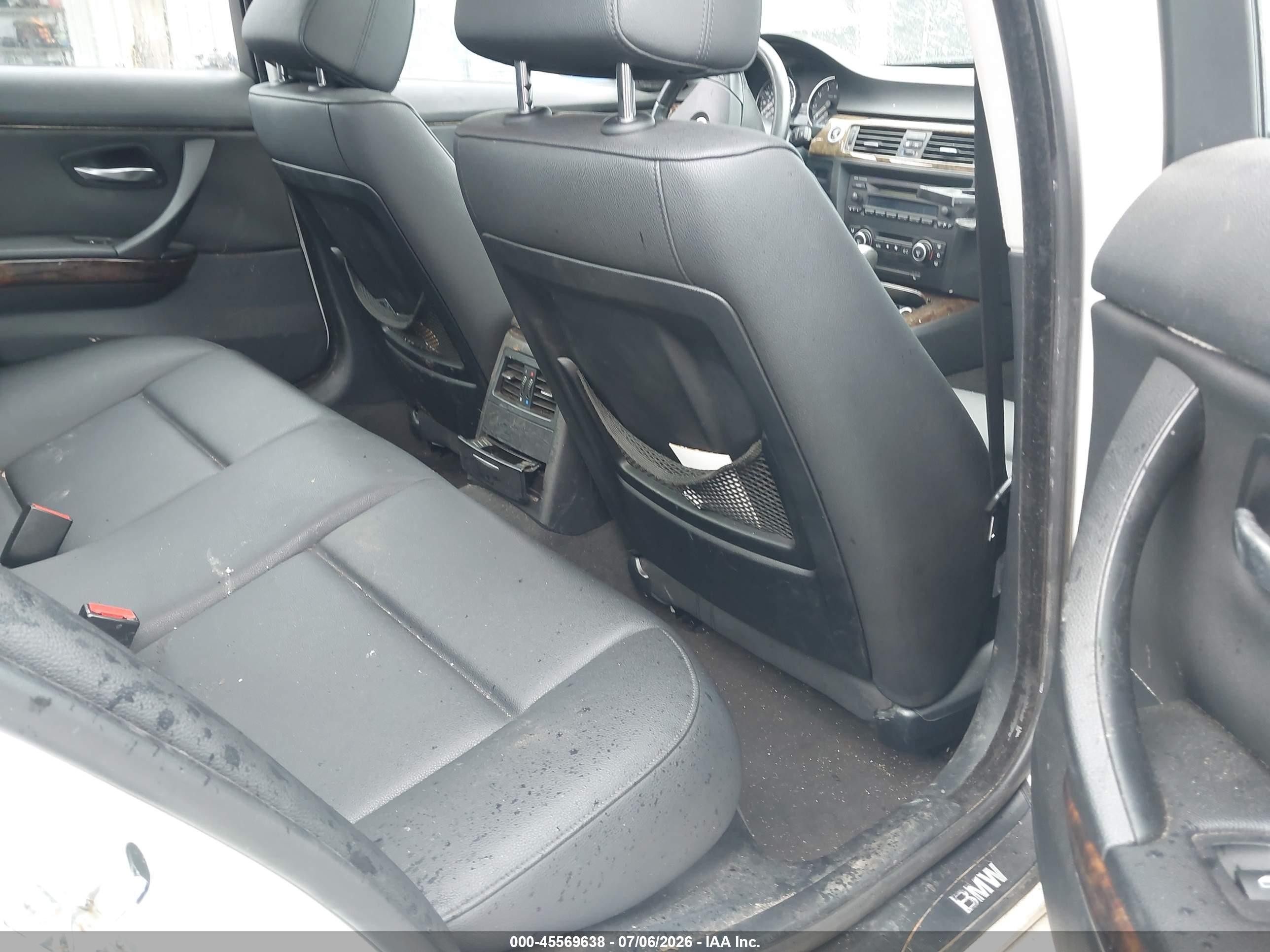 2007 Bmw 328i White vin: WBAVA33507PG51237