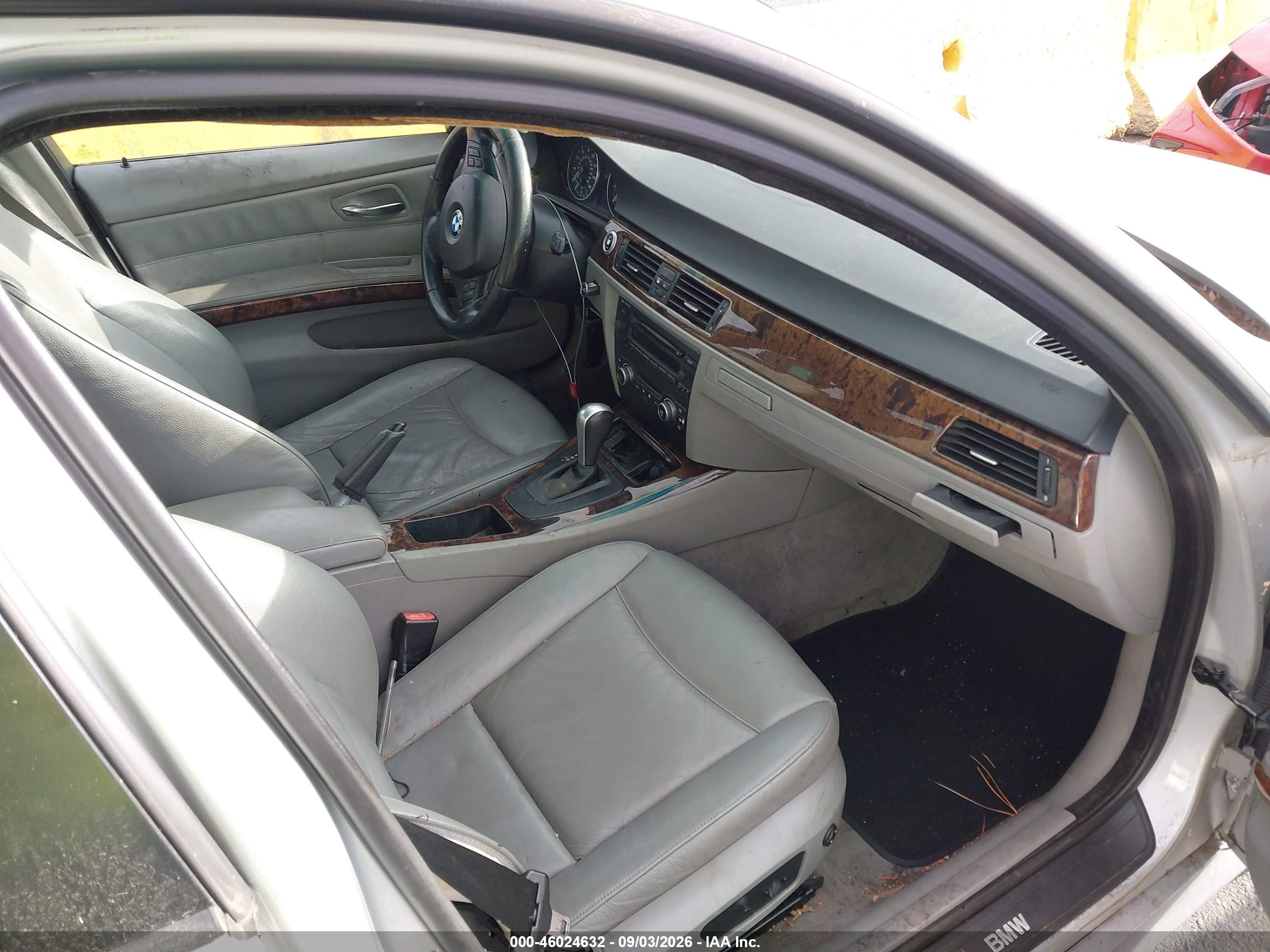 2007 Bmw 328i   Silver vin: WBAVA33517KX73244