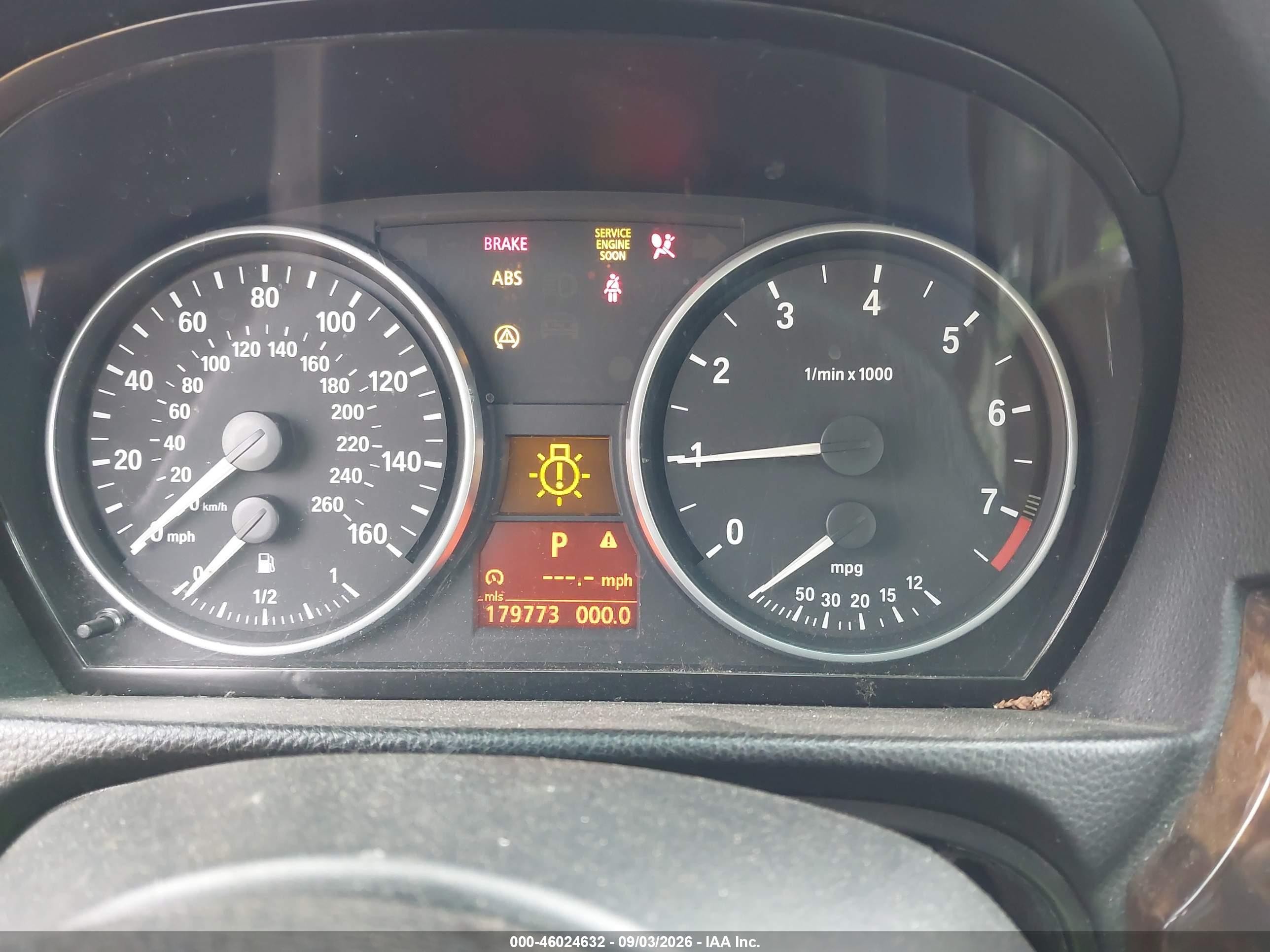 2007 Bmw 328i   Silver vin: WBAVA33517KX73244
