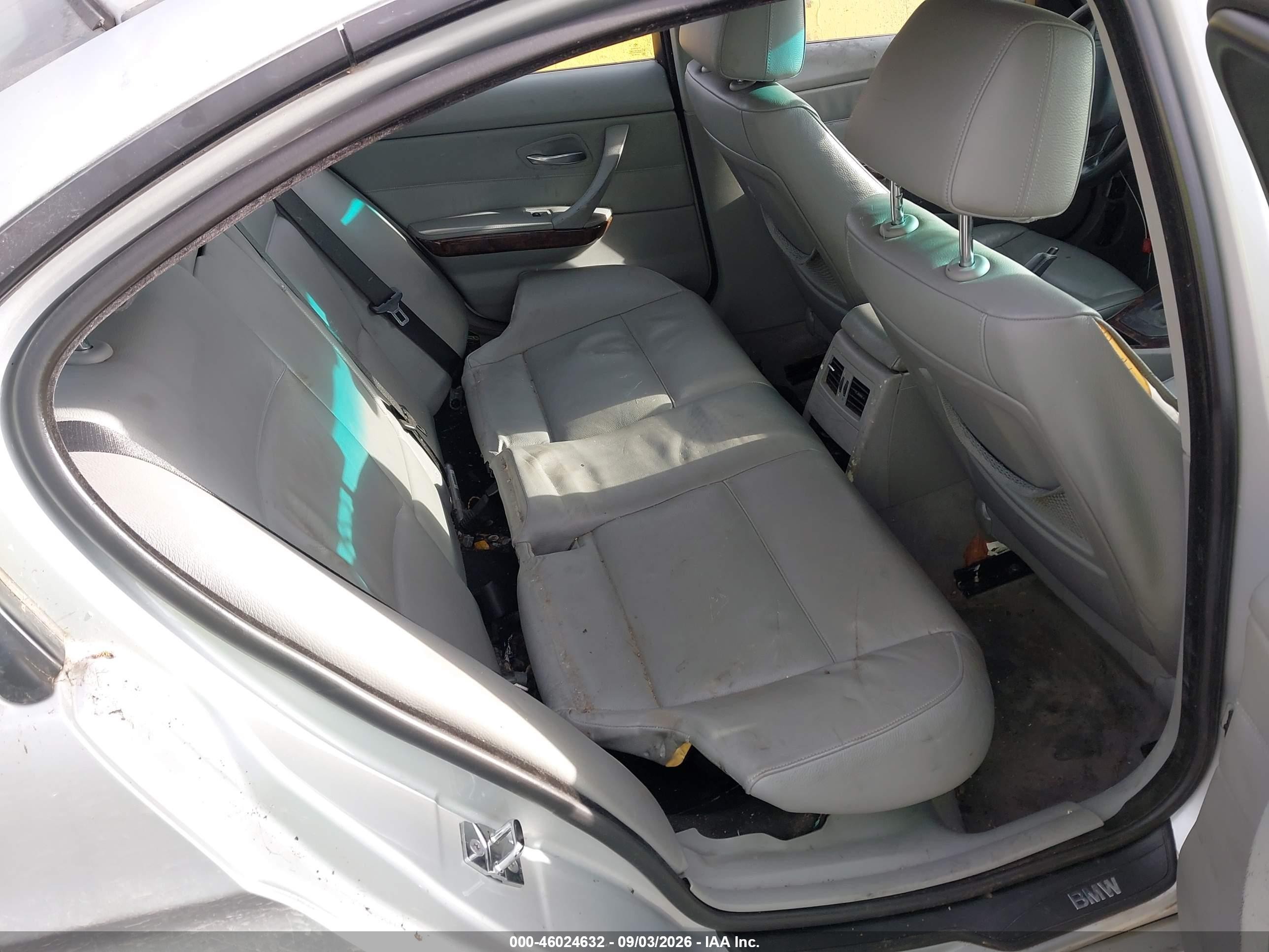 2007 Bmw 328i   Silver vin: WBAVA33517KX73244
