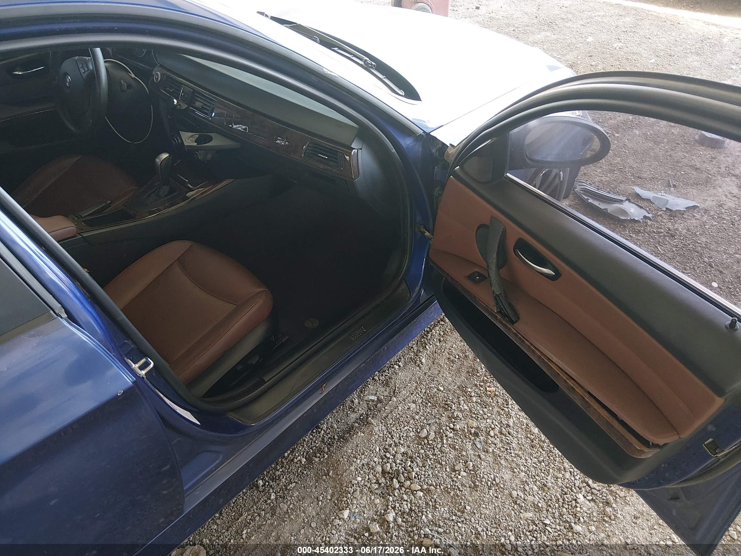 2007 Bmw 328i   Blue vin: WBAVA33517KX76645