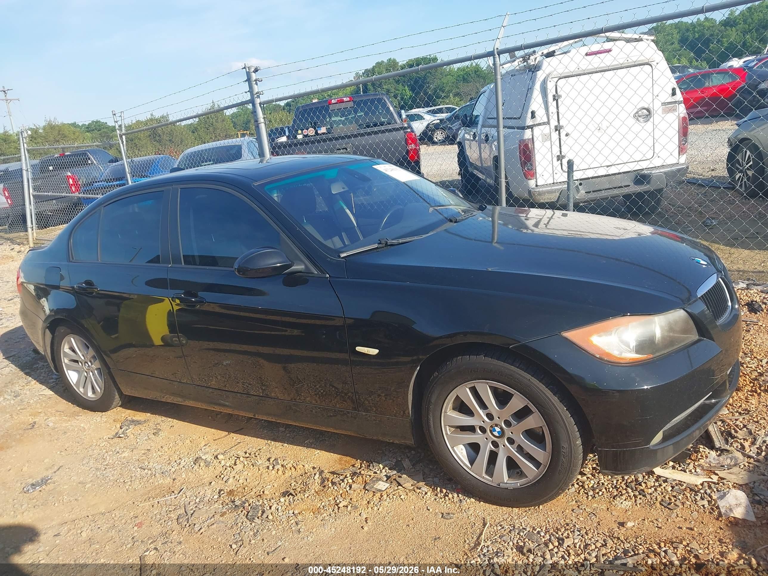 2007 Bmw 328i   Black vin: WBAVA33527KX81868