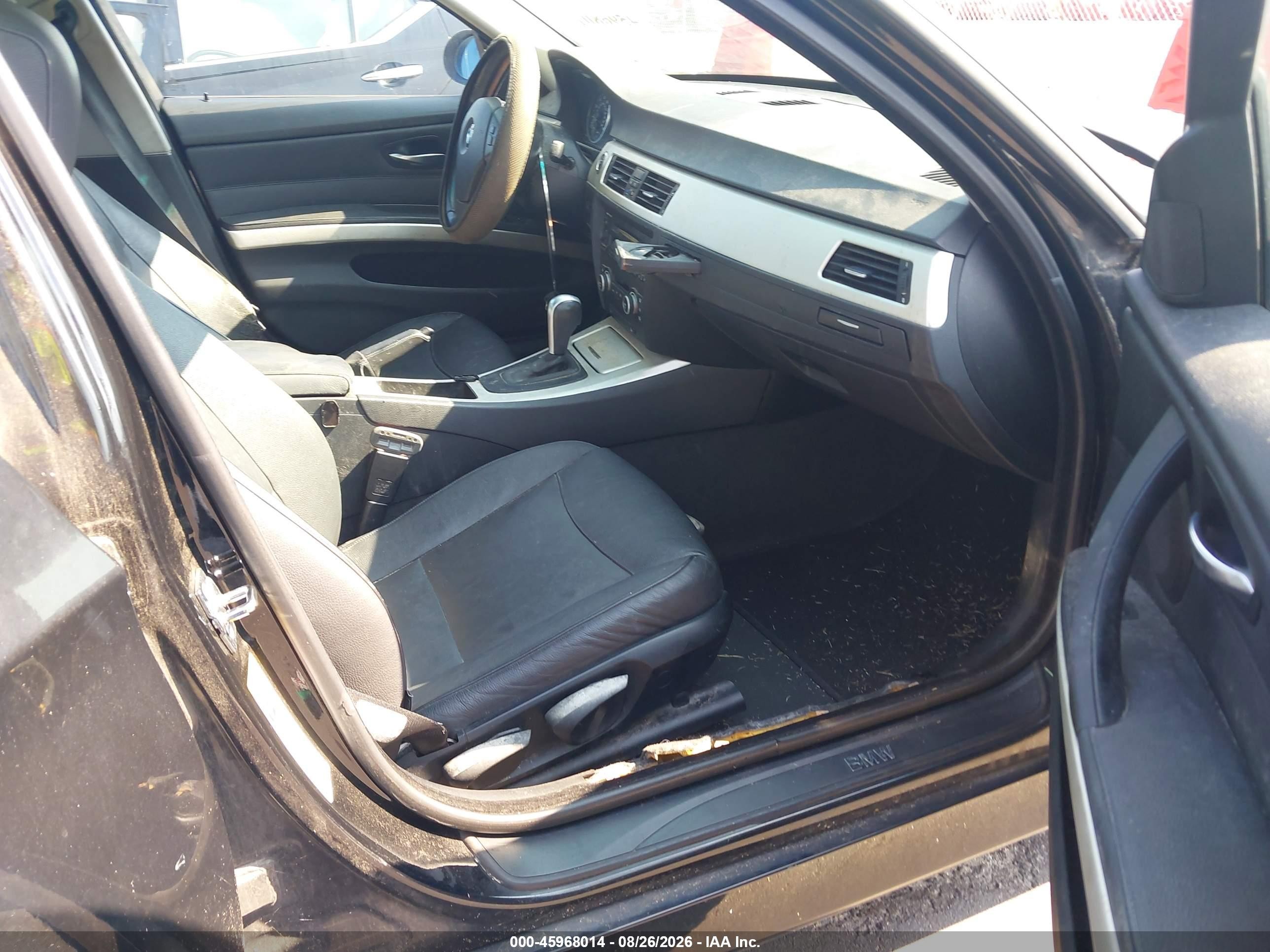 2007 Bmw 328i   Black vin: WBAVA33527PV64064