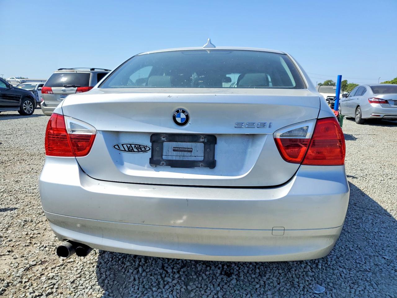 2008 Bmw 328 I Silver vin: WBAVA33528KX87235