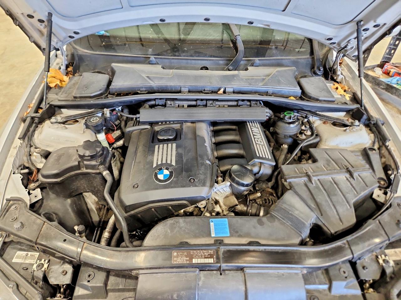 2007 Bmw 328 I Silver vin: WBAVA33537KX77022