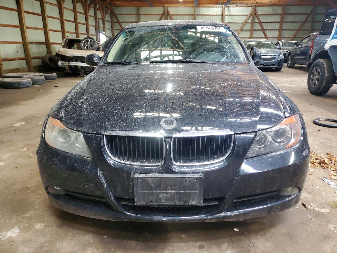 2007 Bmw 328 I Black vin: WBAVA33537KX83029
