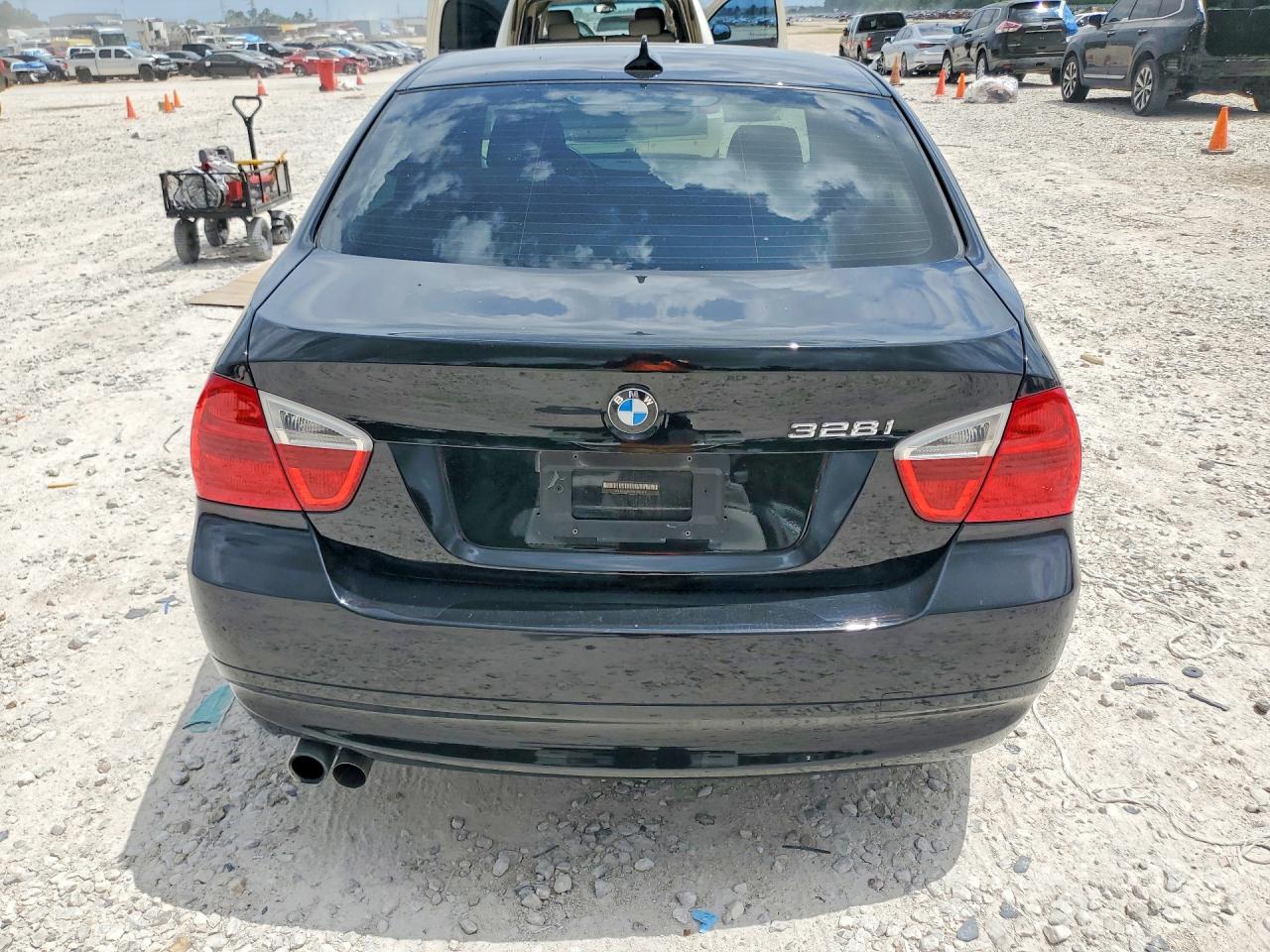 2008 Bmw 328 I Black vin: WBAVA33538KX85395