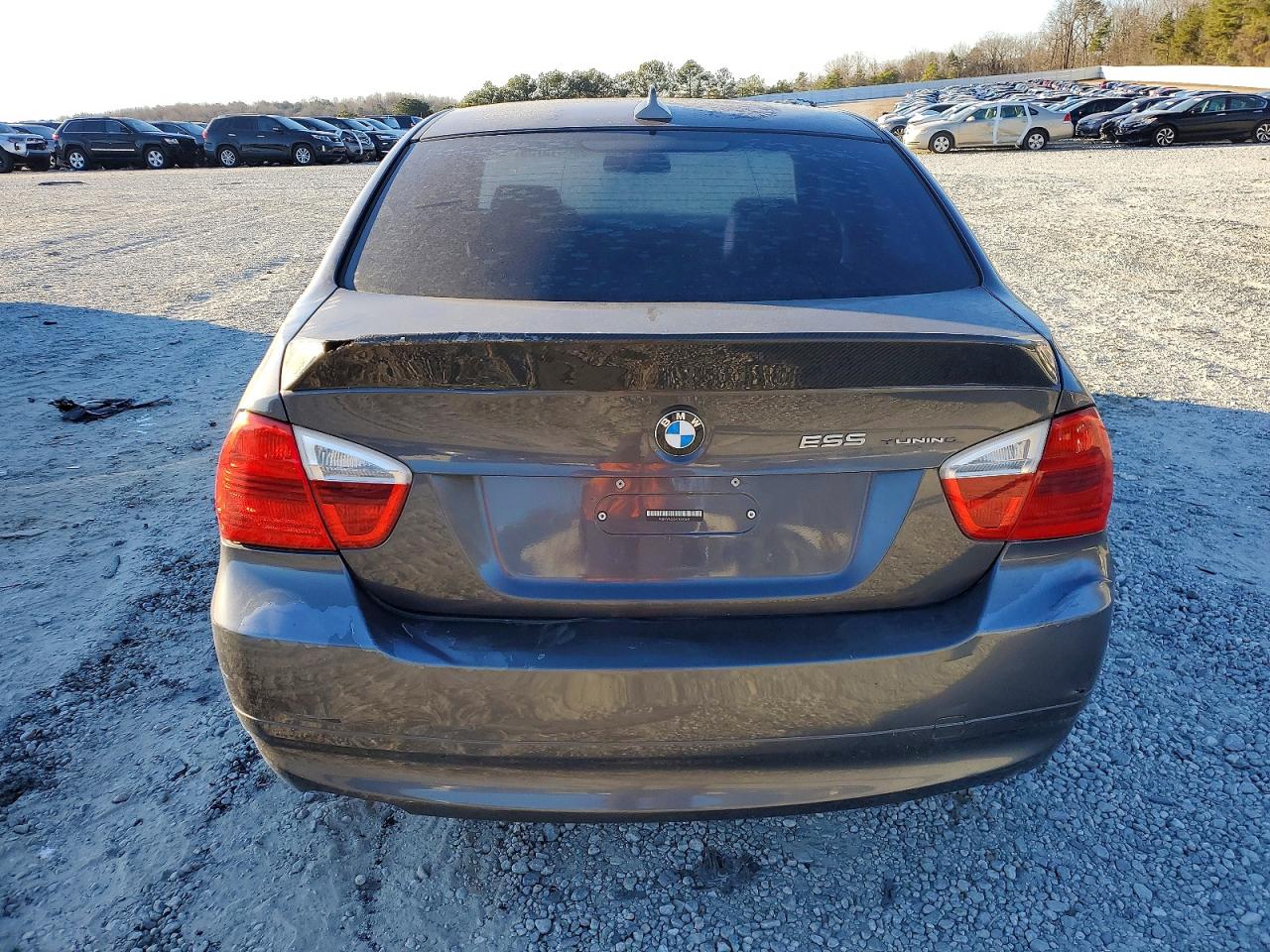 2007 Bmw 328 I Серый vin: WBAVA33547KX73691